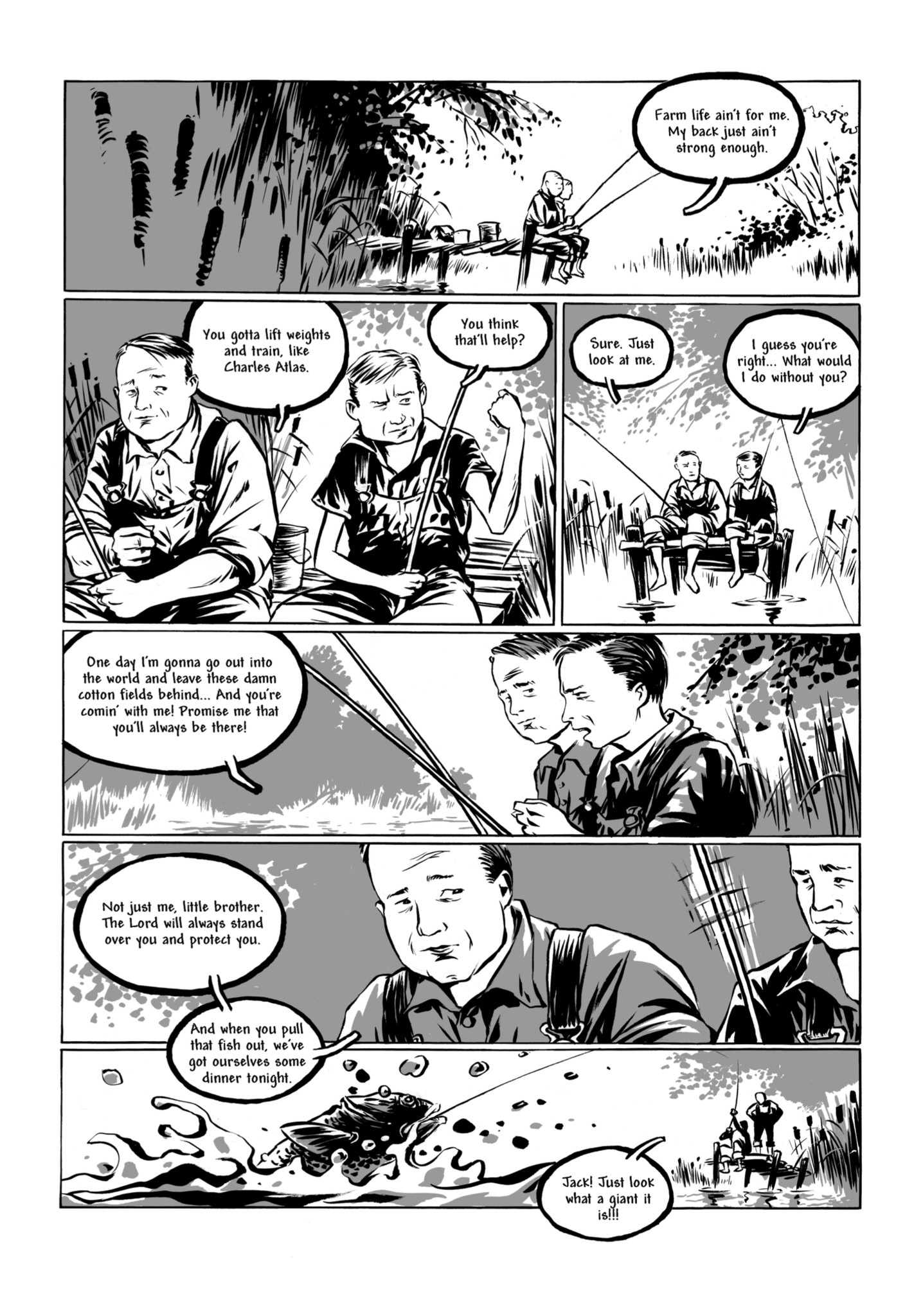 Read online Johnny Cash: I See a Darkness comic -  Issue # TPB - 25