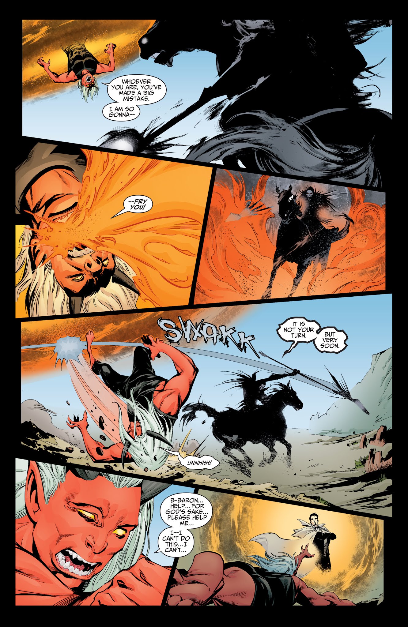 Read online Raven: Daughter of Darkness comic -  Issue #8 - 6