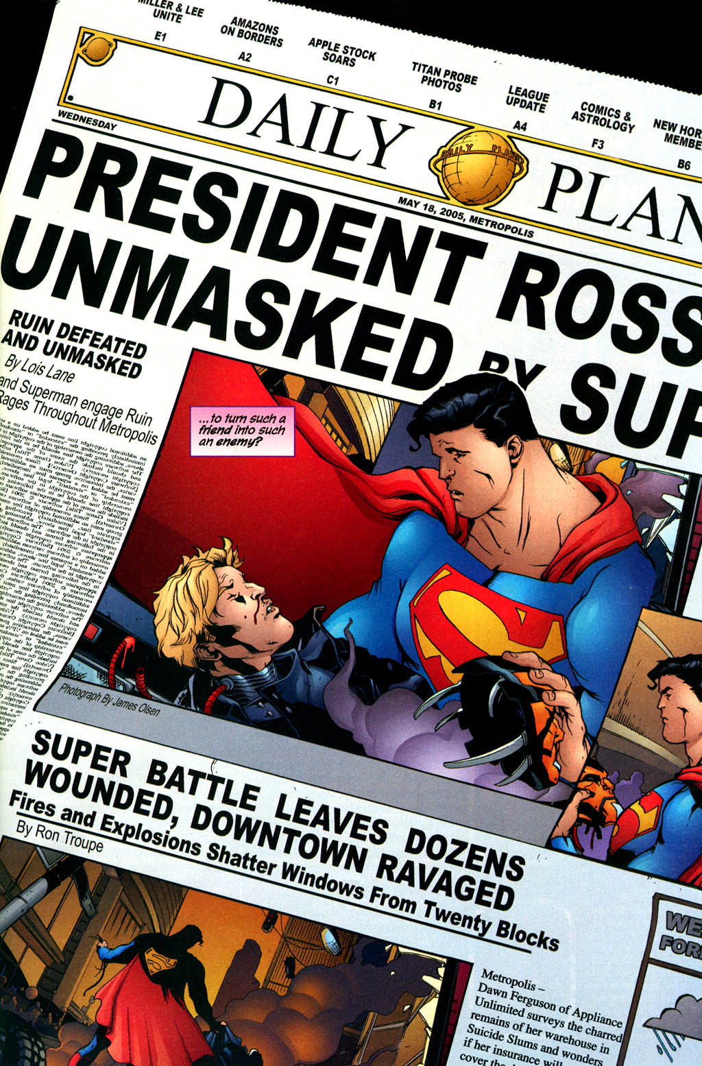 Read online Adventures of Superman (1987) comic -  Issue #640 - 18