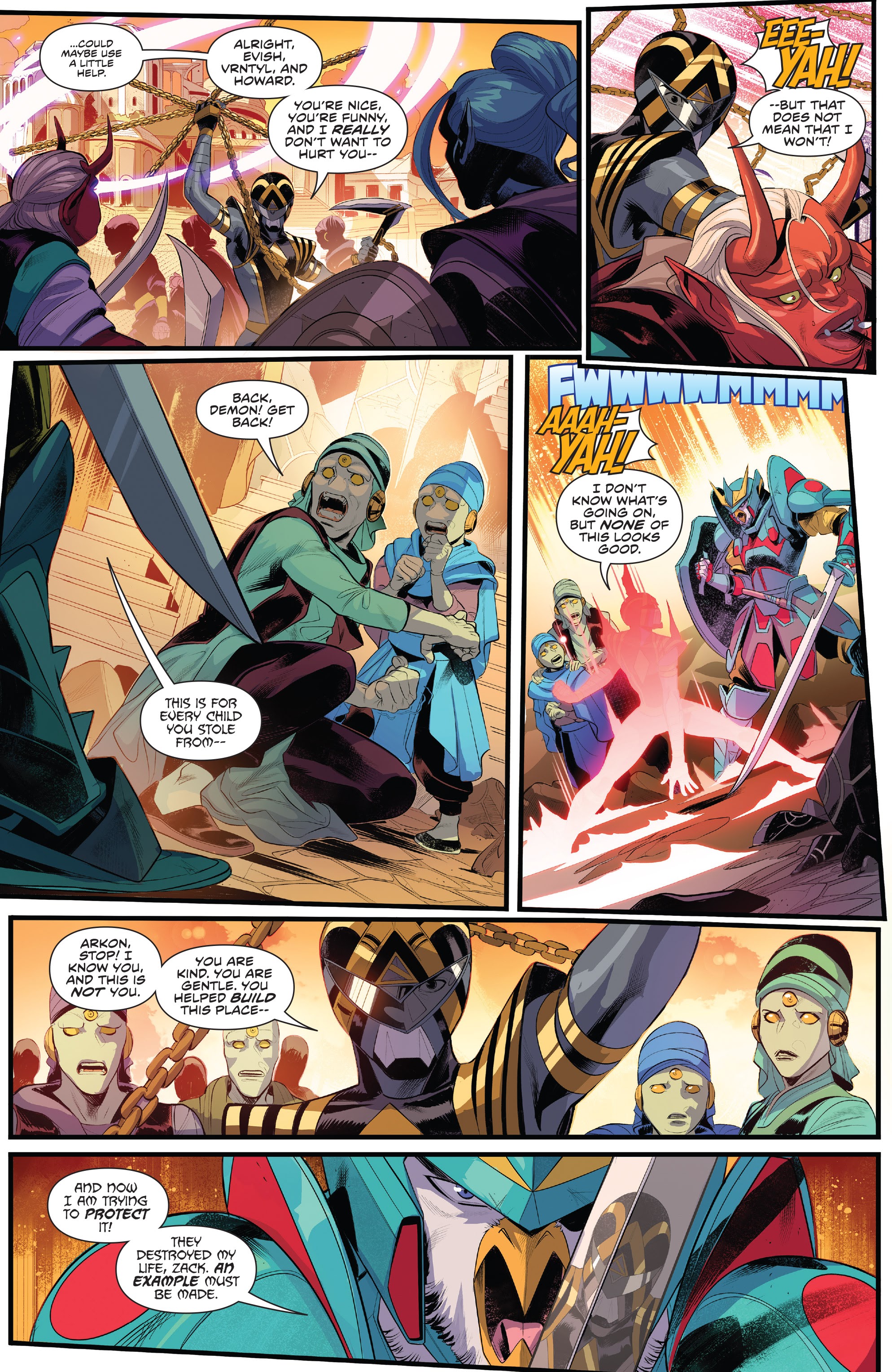 Read online Power Rangers comic -  Issue #9 - 16