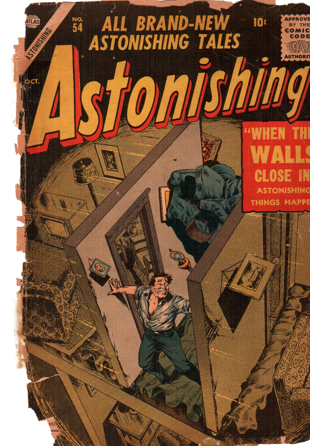 Read online Astonishing comic -  Issue #54 - 1