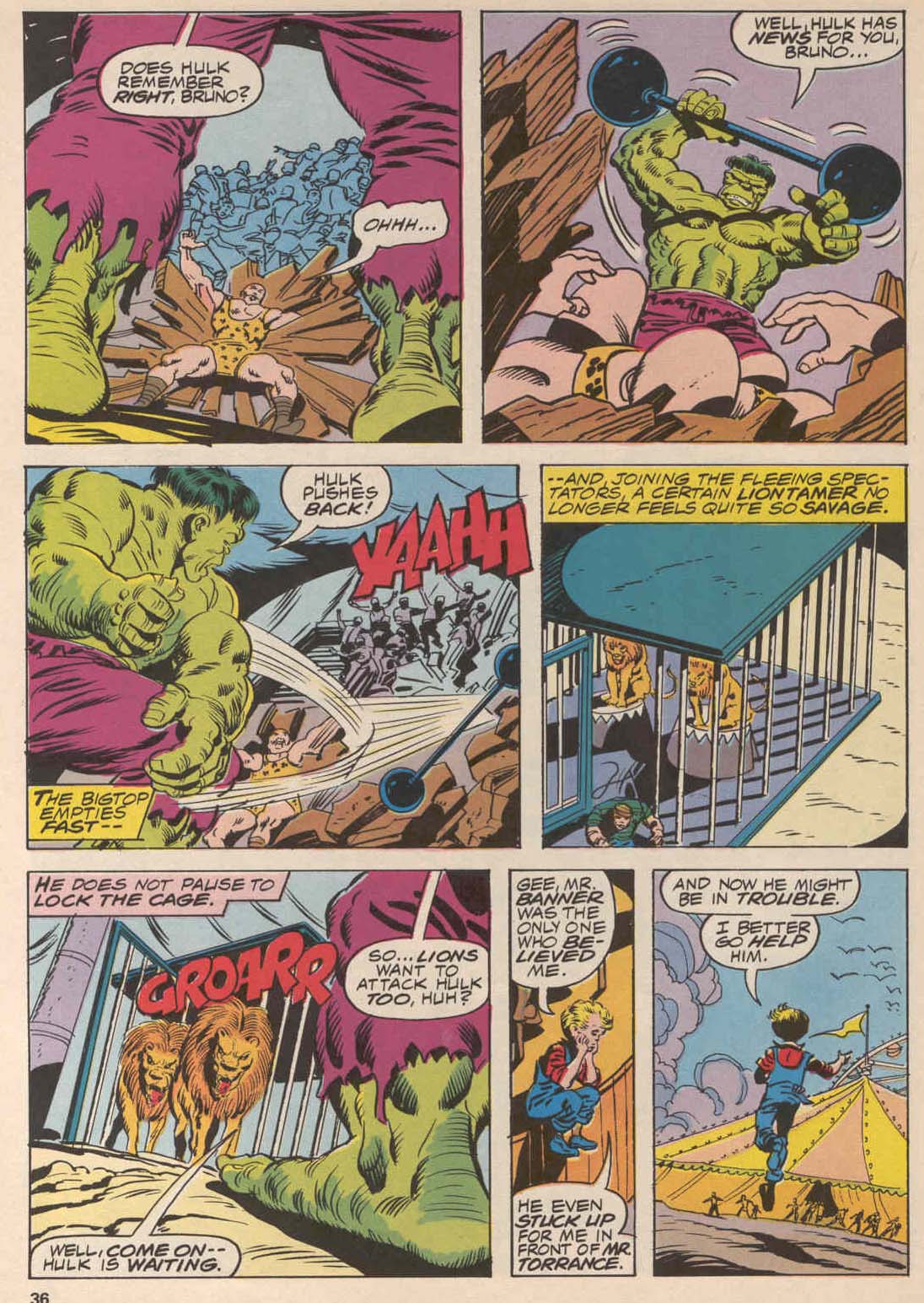 Read online Hulk (1978) comic -  Issue #11 - 36