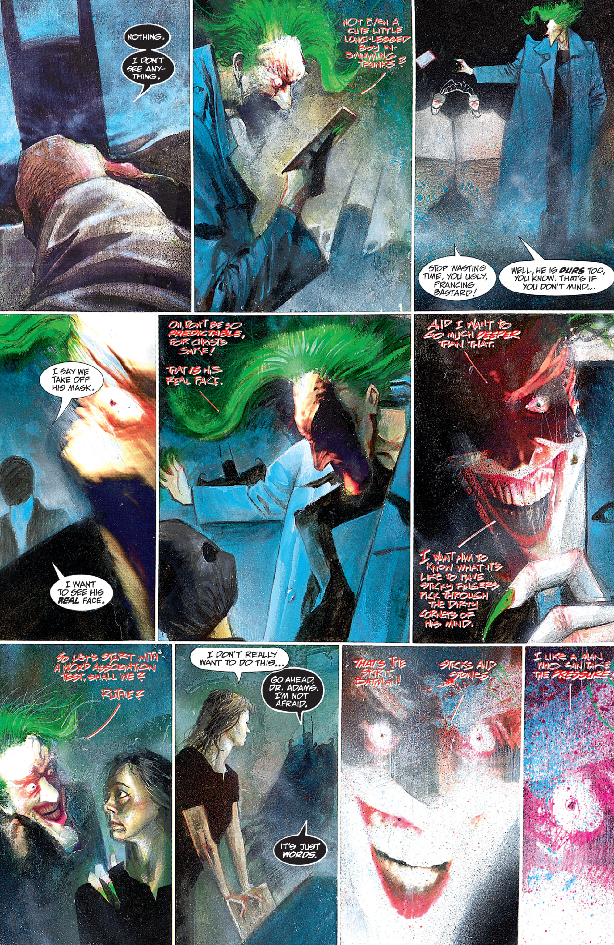 Read online Batman: Arkham Asylum 25th Anniversary Edition comic -  Issue # TPB - 38