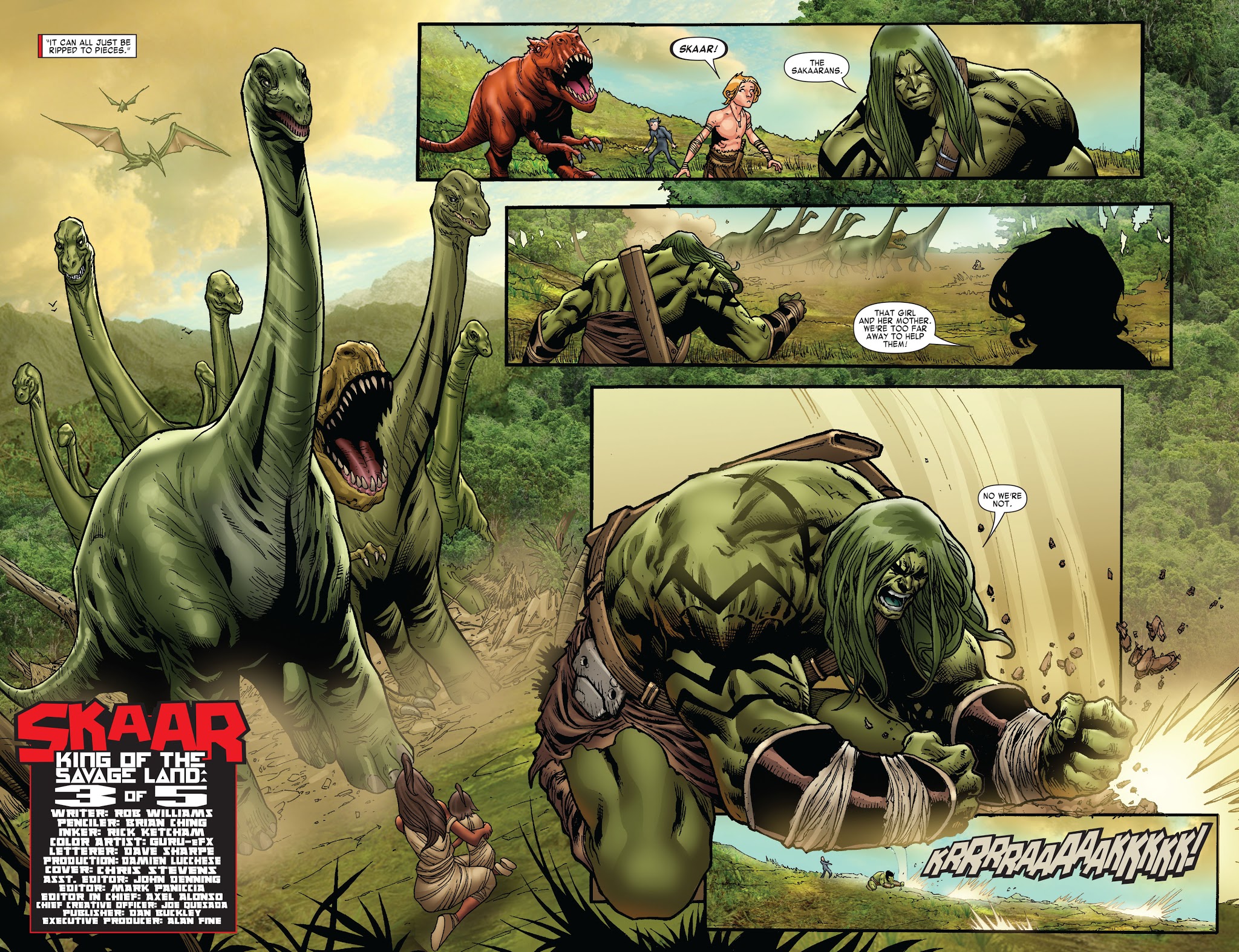 Read online Skaar: King of the Savage Land comic -  Issue # TPB - 56