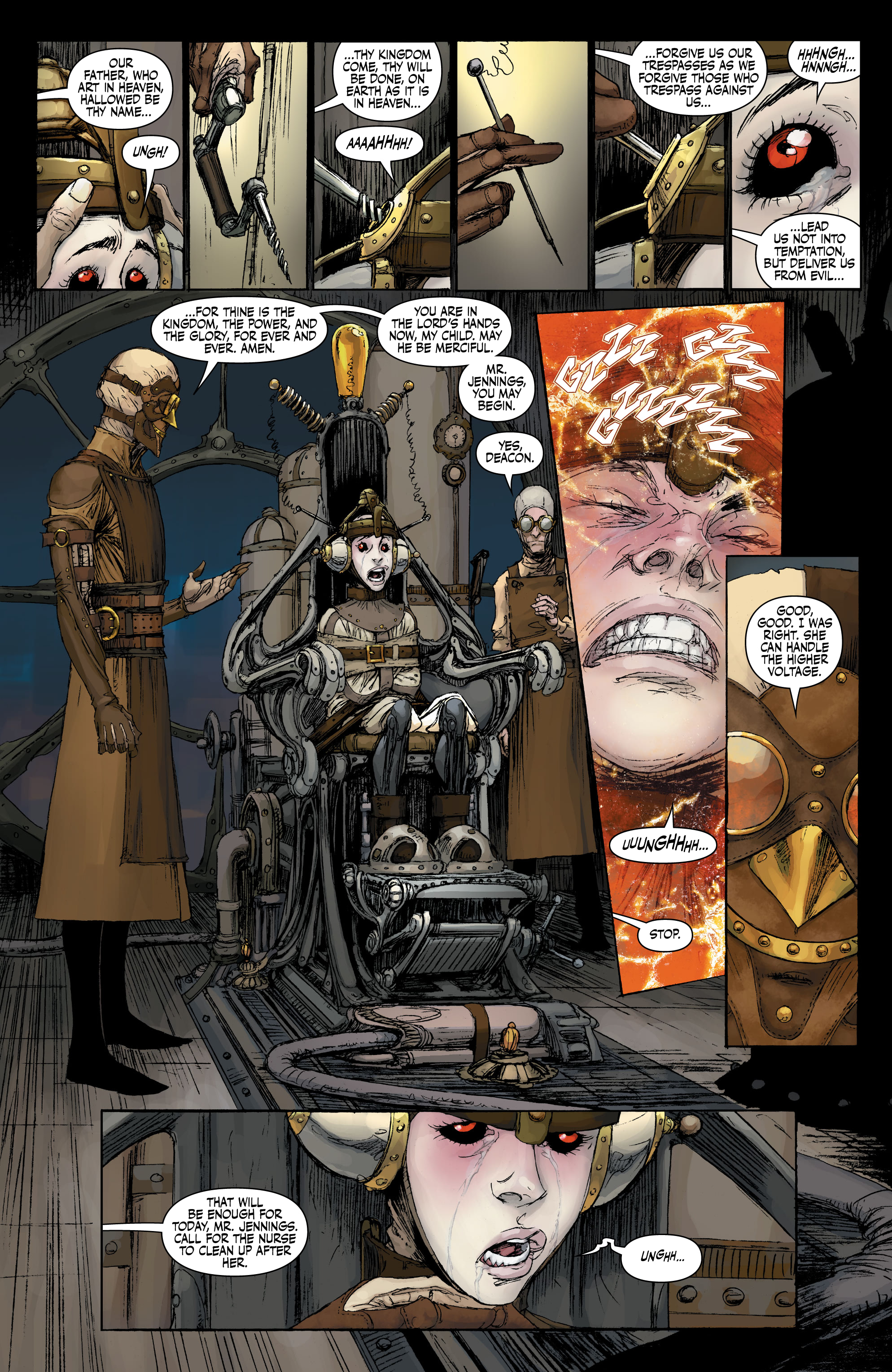 Read online Lady Mechanika: The Monster of The Ministry of Hell comic -  Issue #2 - 6