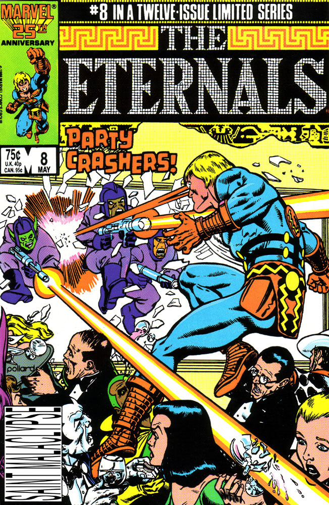 Read online Eternals (1985) comic -  Issue #8 - 1