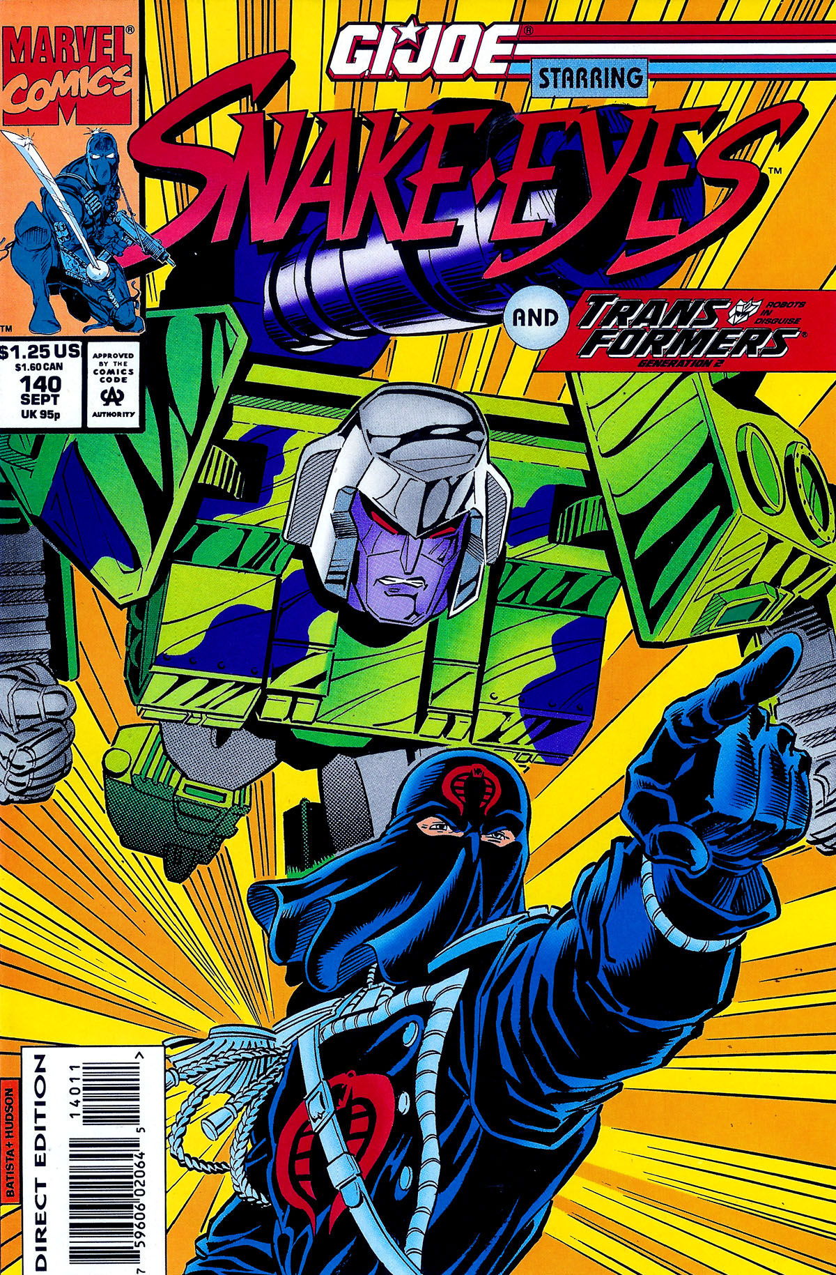 Read online G.I. Joe: A Real American Hero comic -  Issue #140 - 1