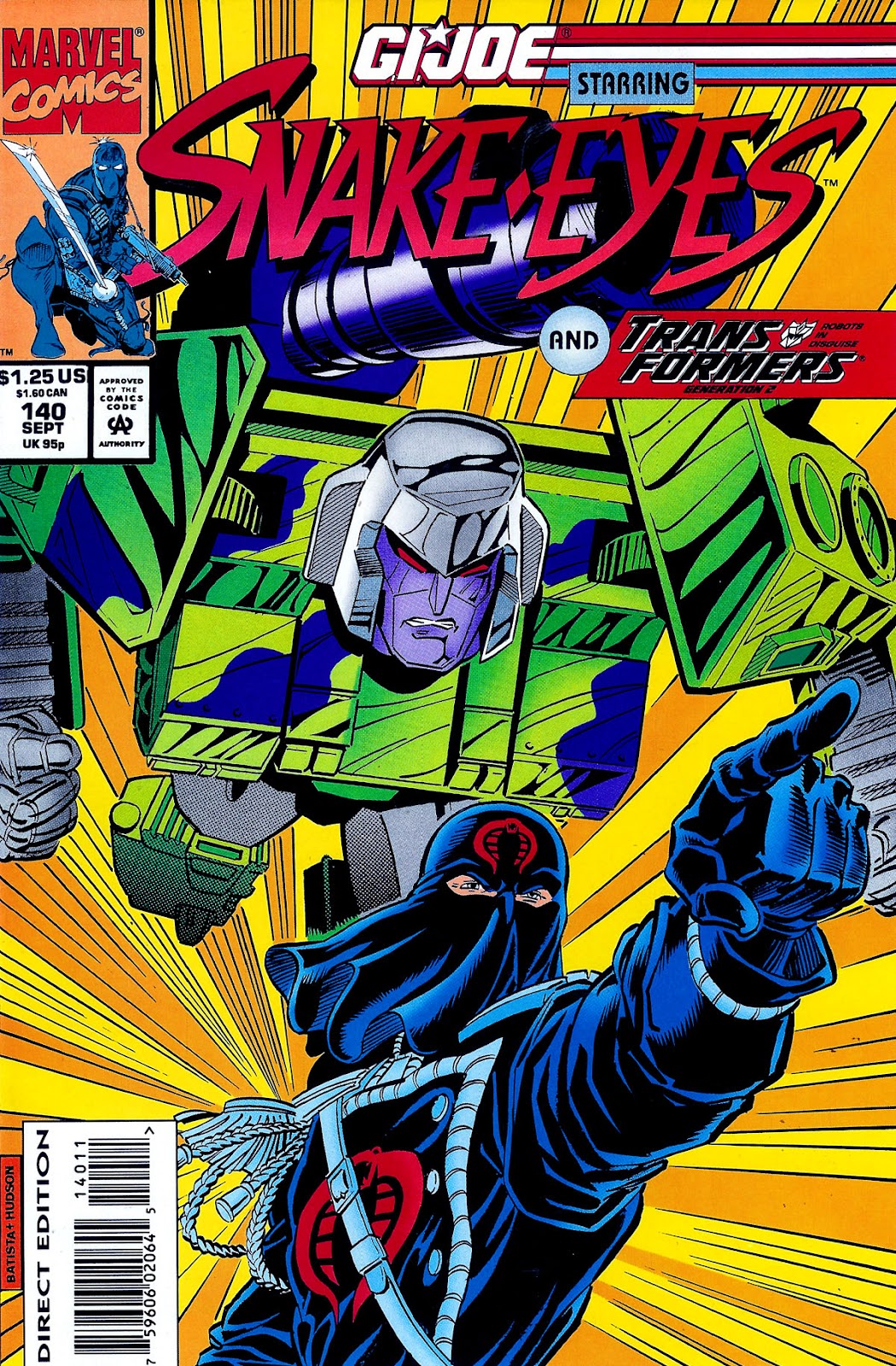 G.I. Joe: A Real American Hero issue 140 - Page 1