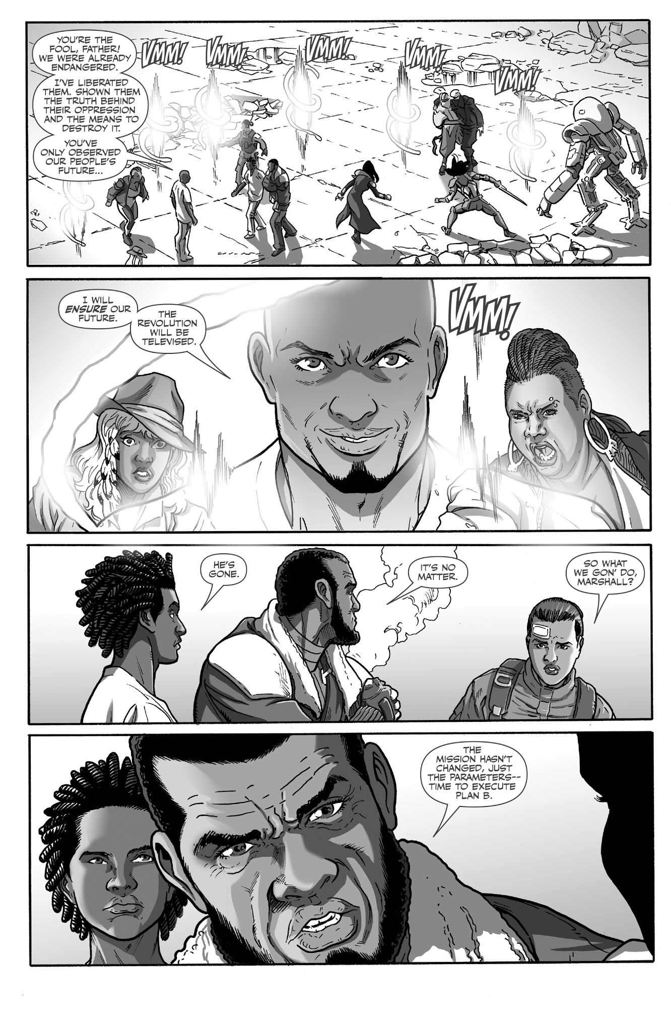 Read online Black comic -  Issue #6 - 39