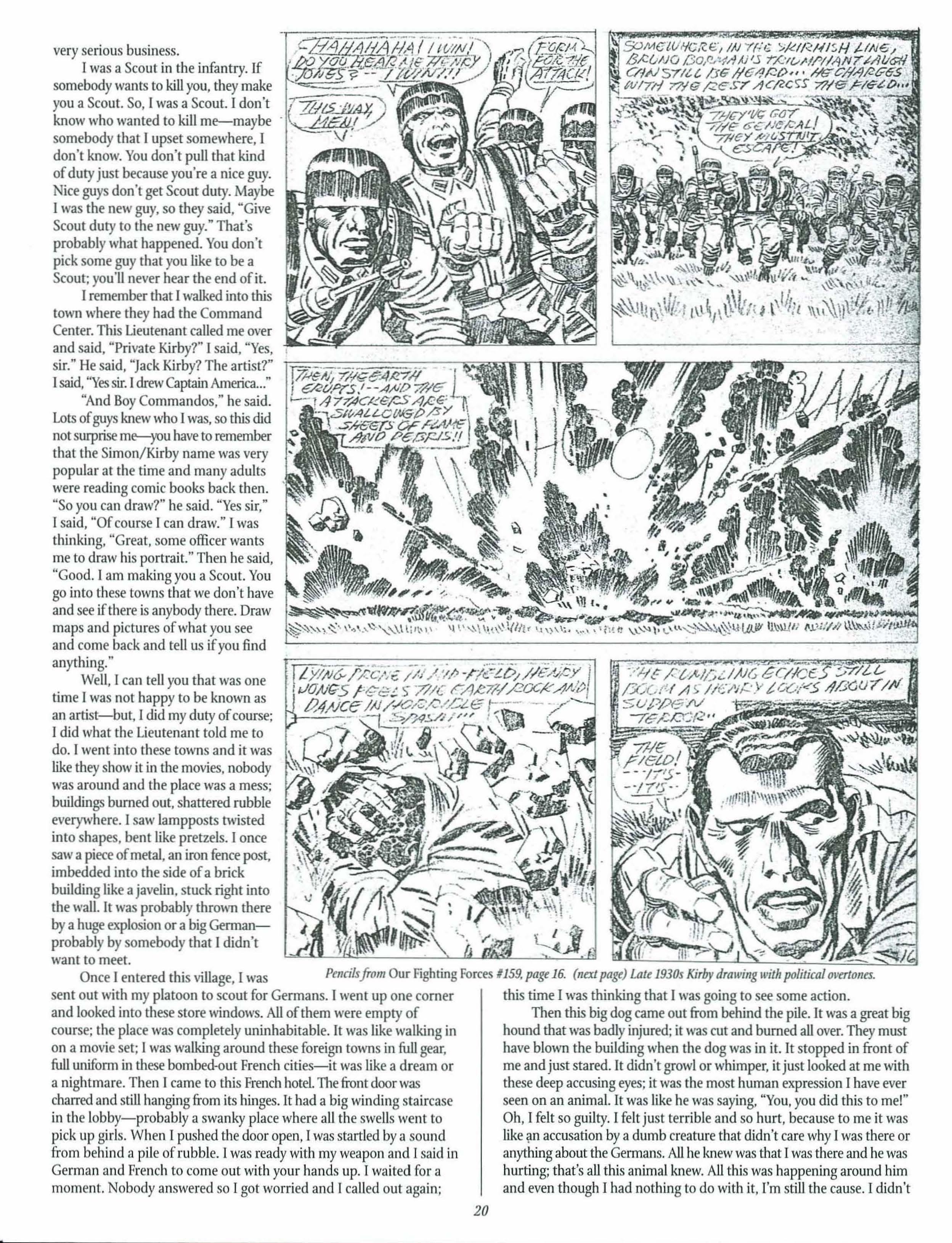 Read online The Jack Kirby Collector comic -  Issue #27 - 54