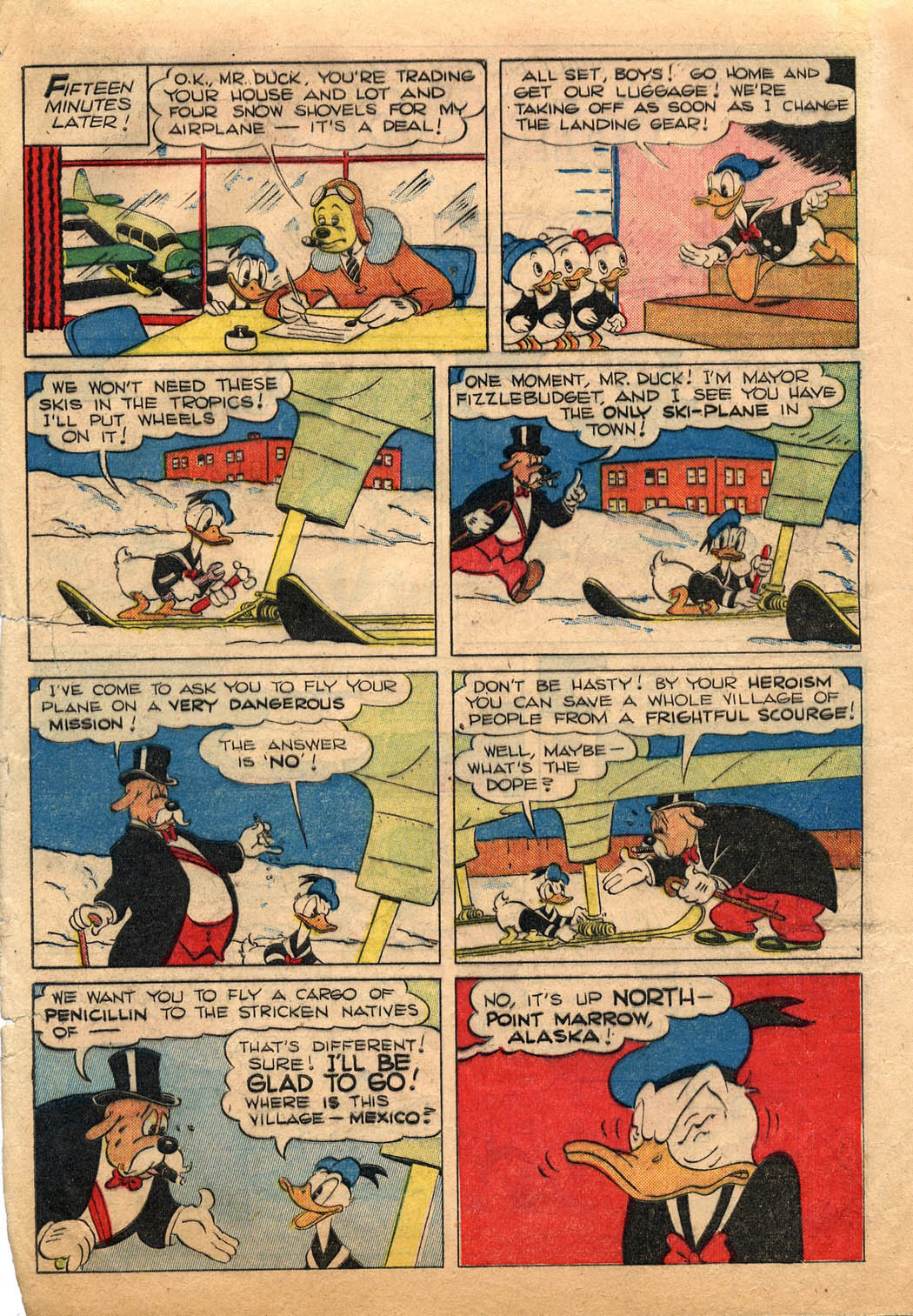 Read online Four Color Comics comic -  Issue #62 - 4