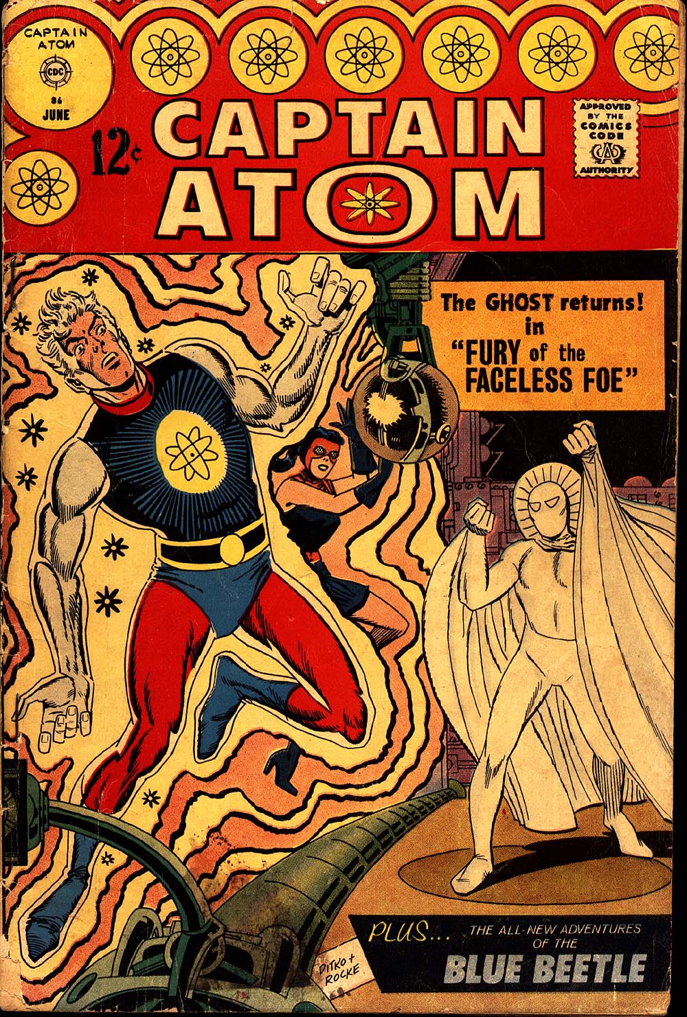 Read online Captain Atom (1965) comic -  Issue #86 - 1