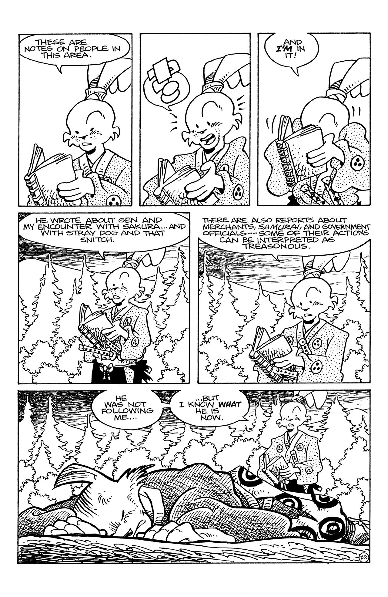Read online Usagi Yojimbo (1996) comic -  Issue #114 - 21