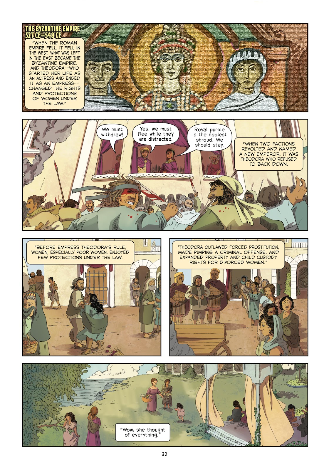 Amazons, Abolitionists, and Activists: A Graphic History of Women's Fight for Their Rights issue TPB (Part 1) - Page 38