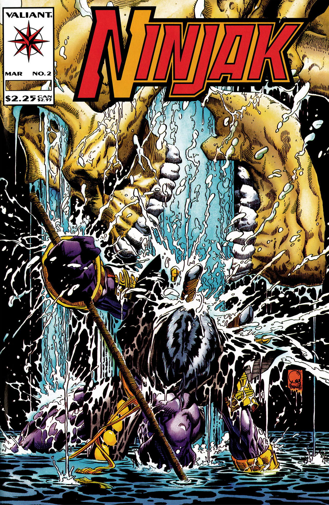 Read online Ninjak (1994) comic -  Issue #2 - 1