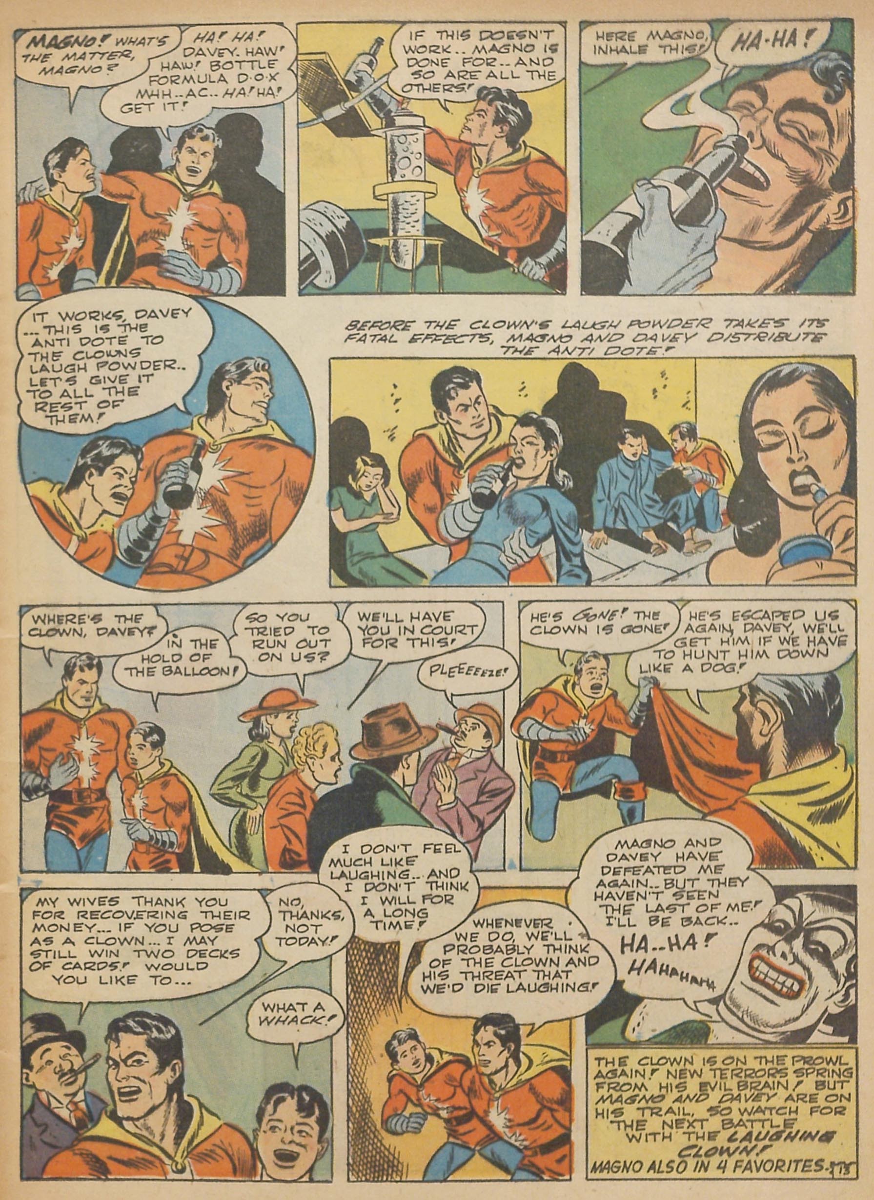 Read online Super-Mystery Comics comic -  Issue #14 - 15