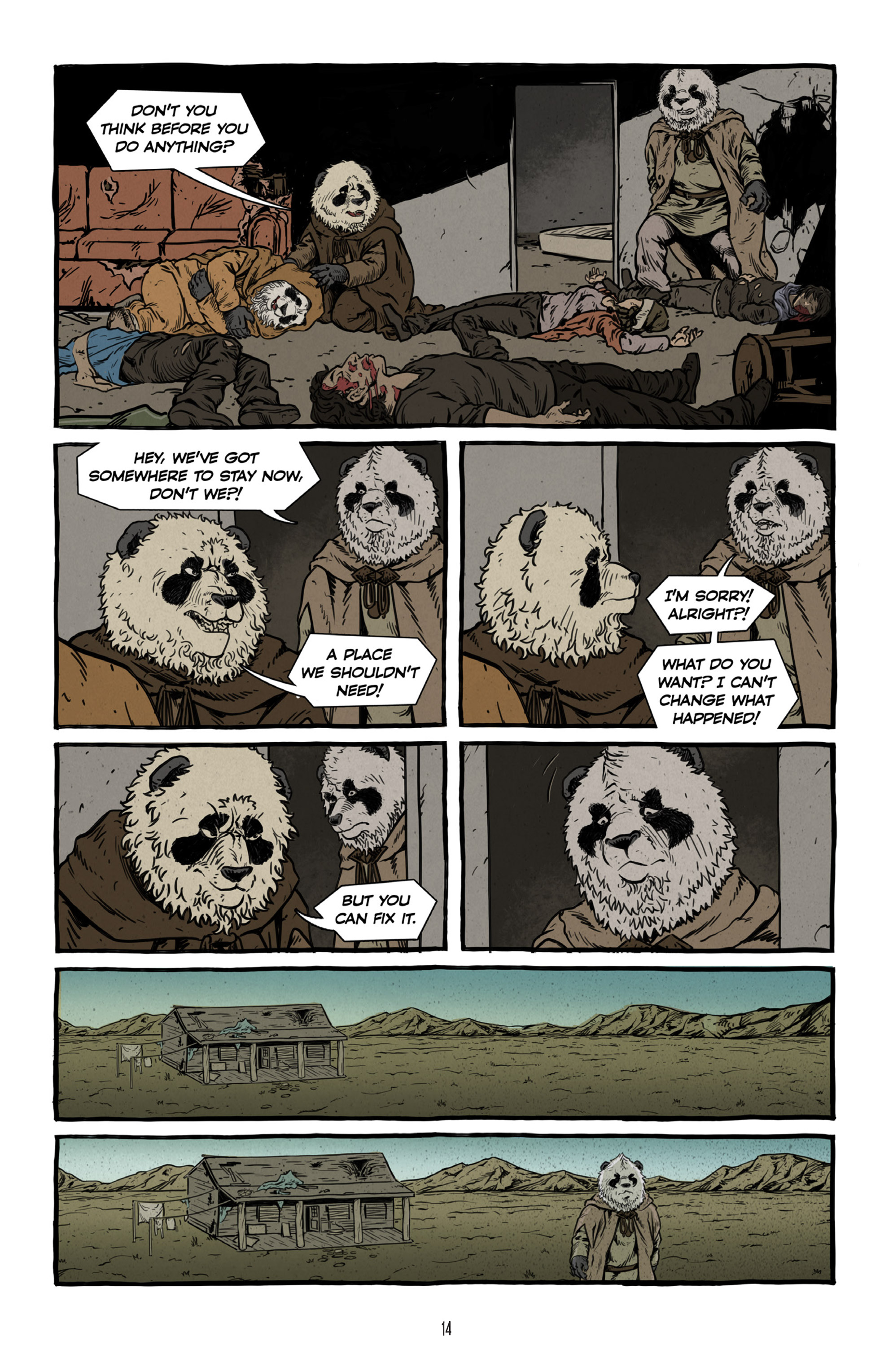 Read online Wastelander Panda comic -  Issue # TPB - 17
