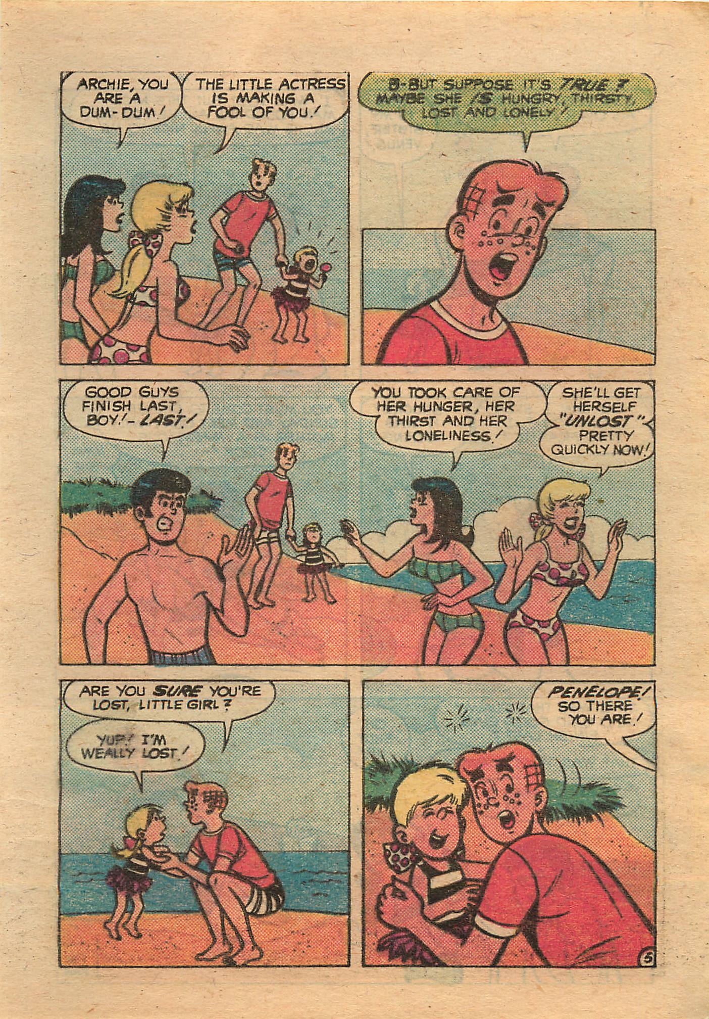 Read online Archie...Archie Andrews, Where Are You? Digest Magazine comic -  Issue #19 - 25
