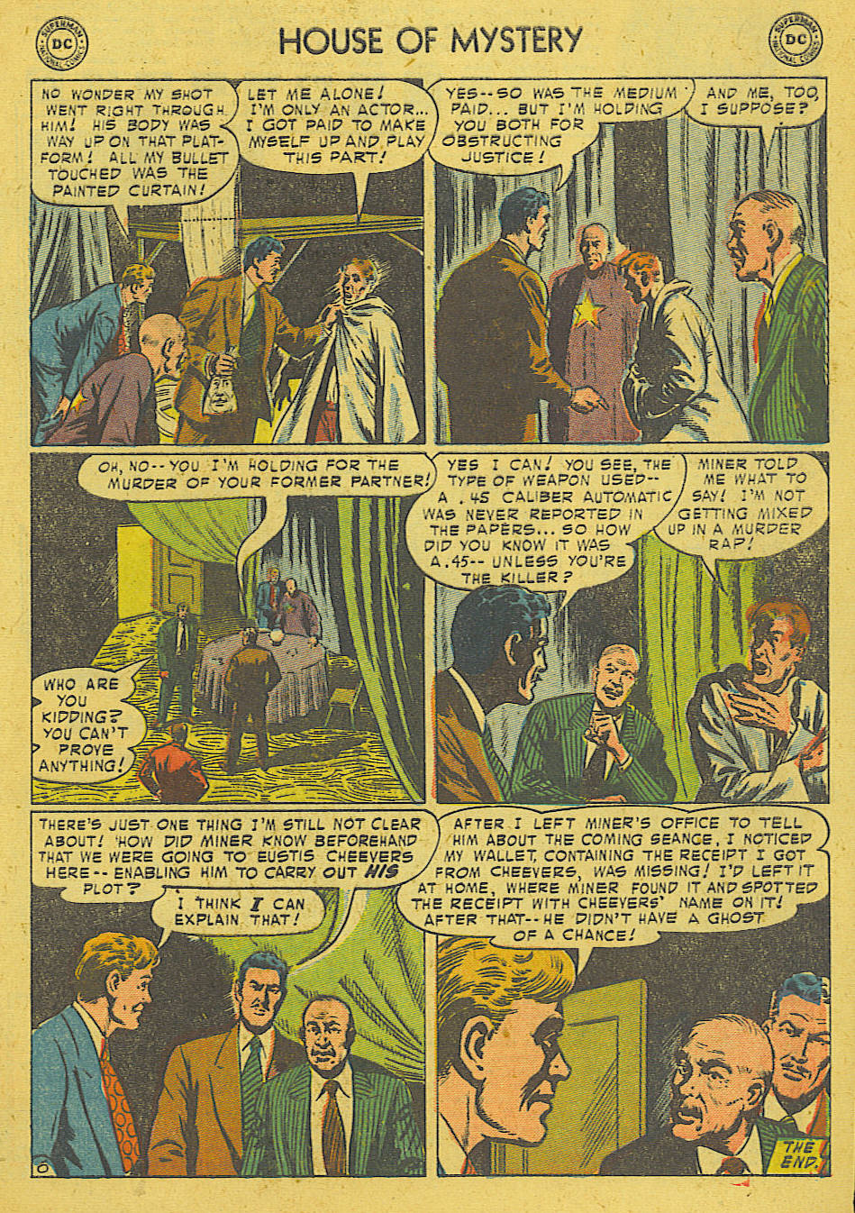 Read online House of Mystery (1951) comic -  Issue #38 - 33