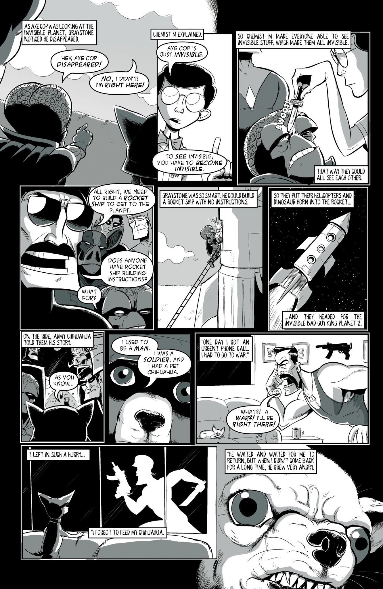 Read online Axe Cop comic -  Issue # TPB 3 - 19