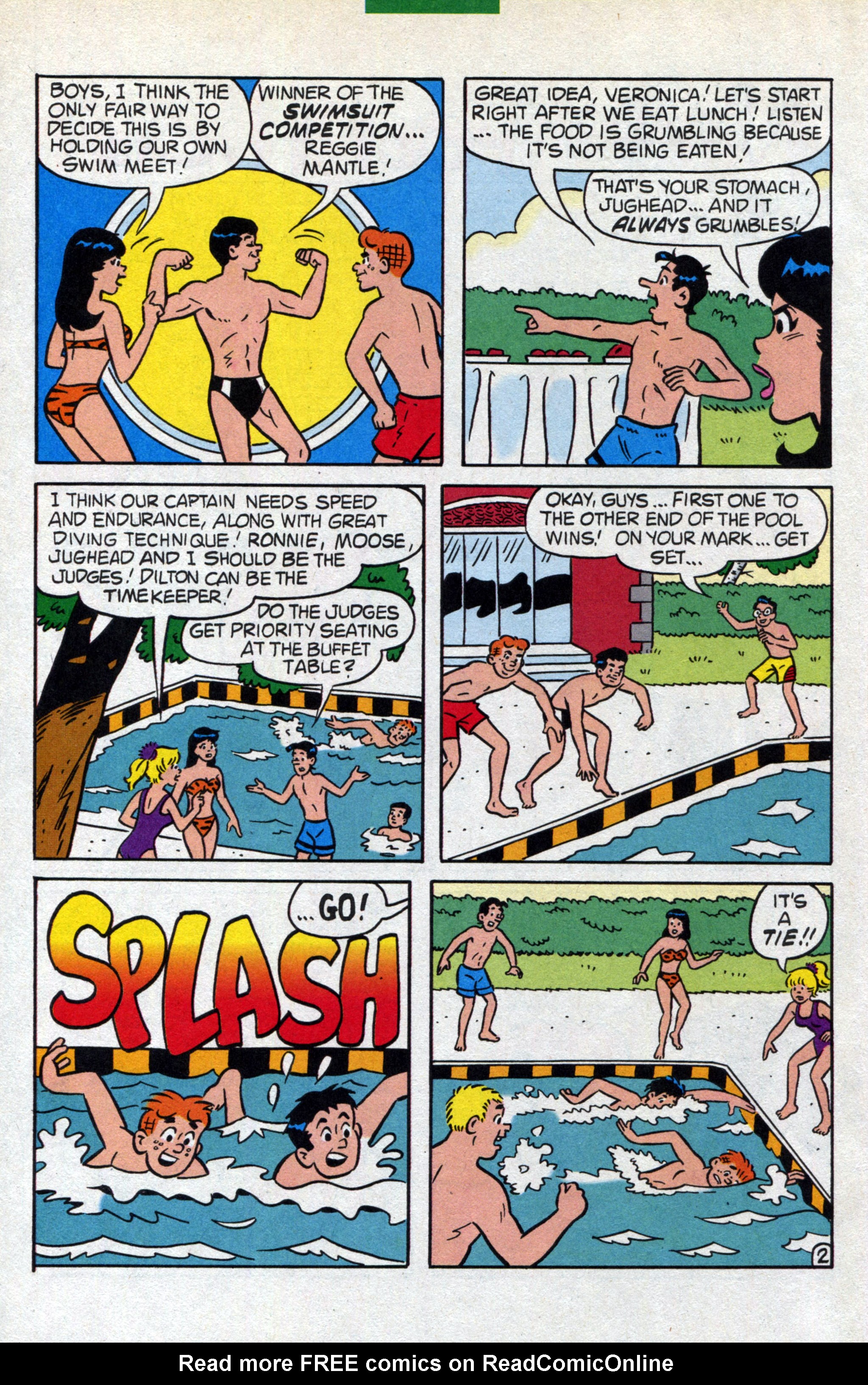 Read online Archie's Vacation Special comic -  Issue #8 - 29