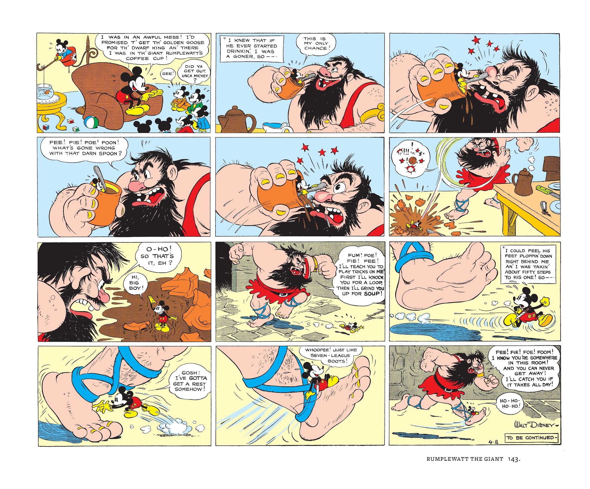 Read online Walt Disney's Mickey Mouse Color Sundays comic -  Issue # TPB 1 (Part 2) - 43