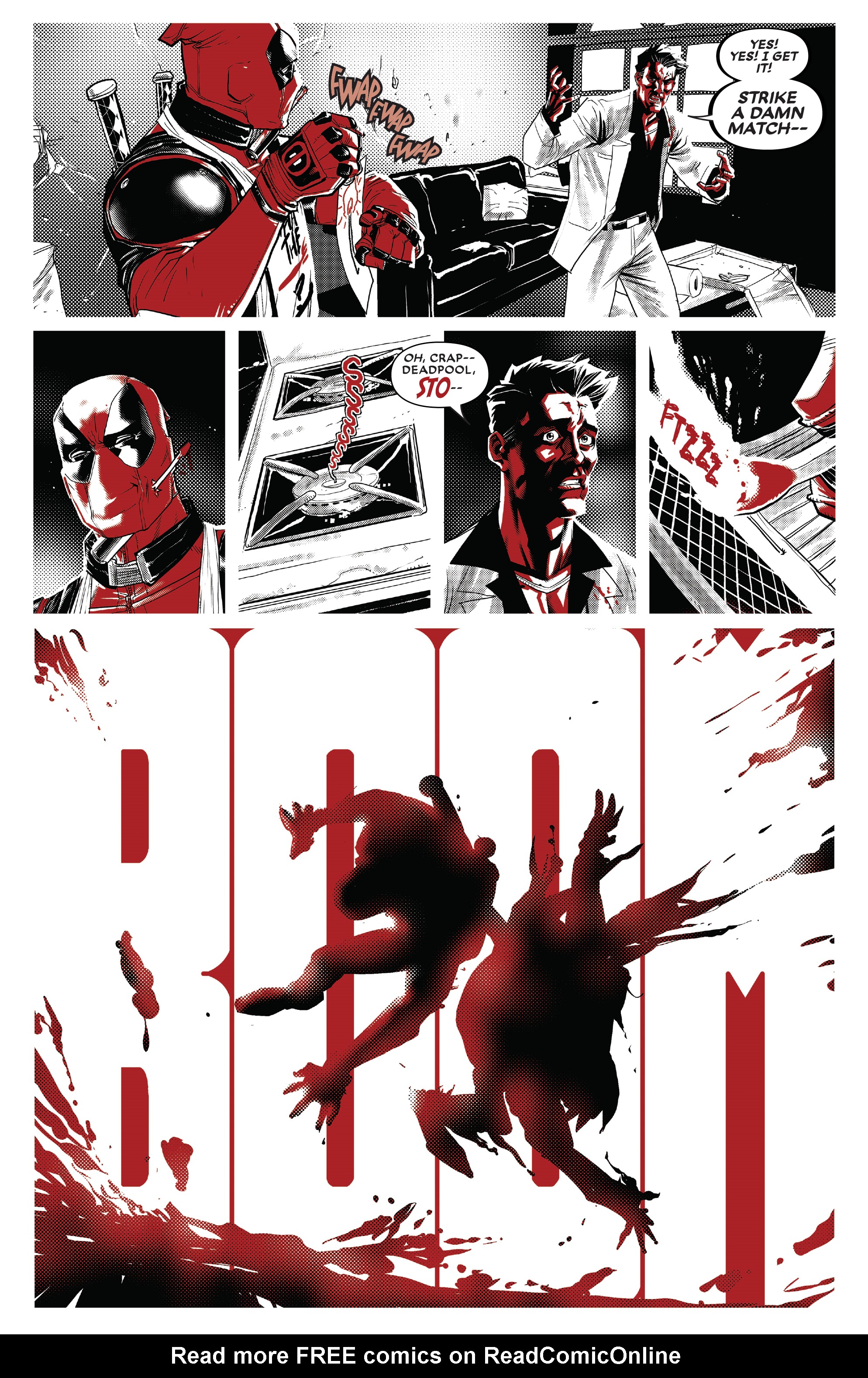Read online Deadpool: Black, White & Blood comic -  Issue #2 - 11