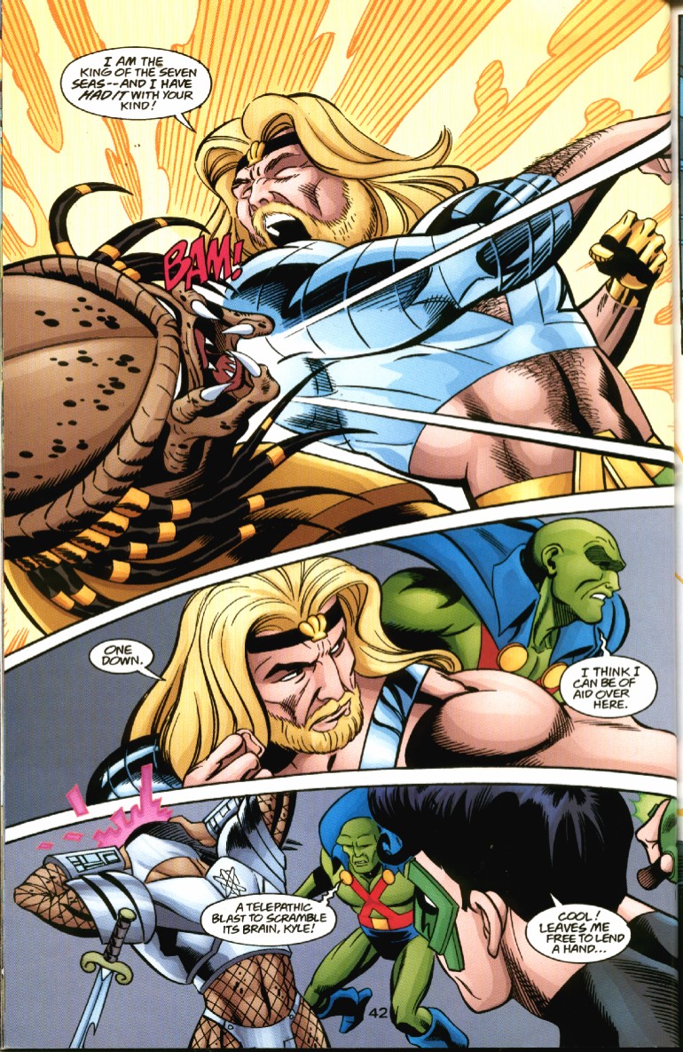 Read online JLA Versus Predator comic -  Issue # Full - 44
