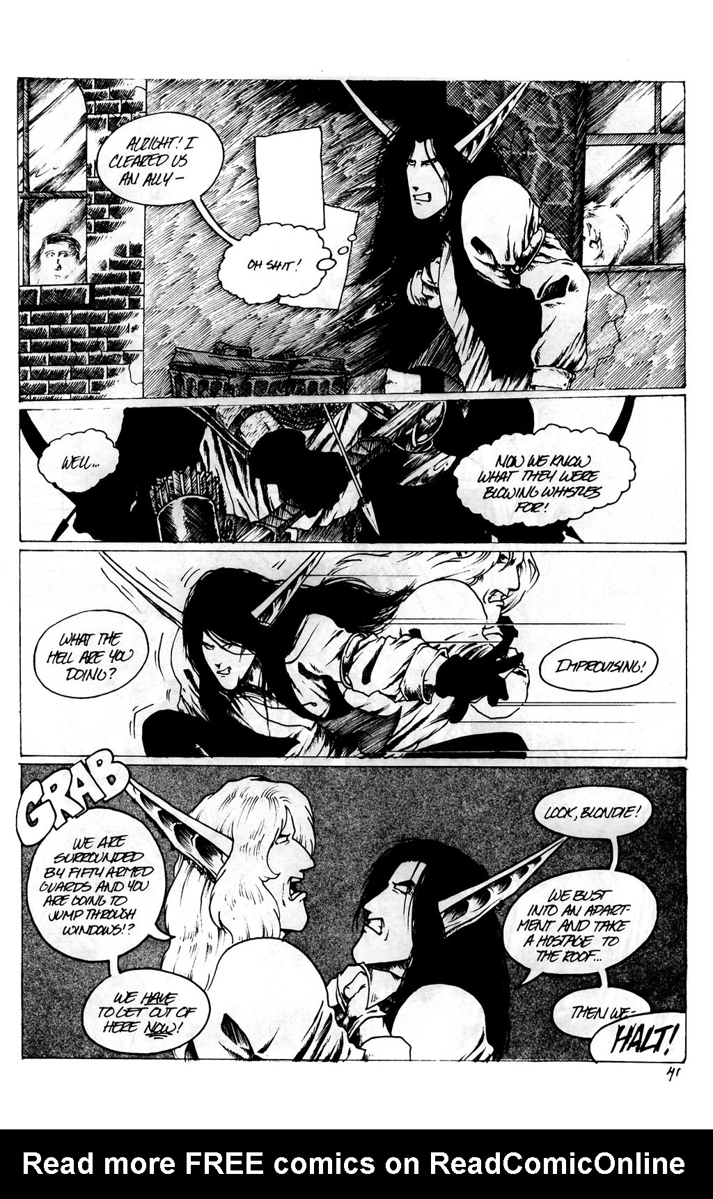 Read online Poison Elves (1995) comic -  Issue #34 - 21