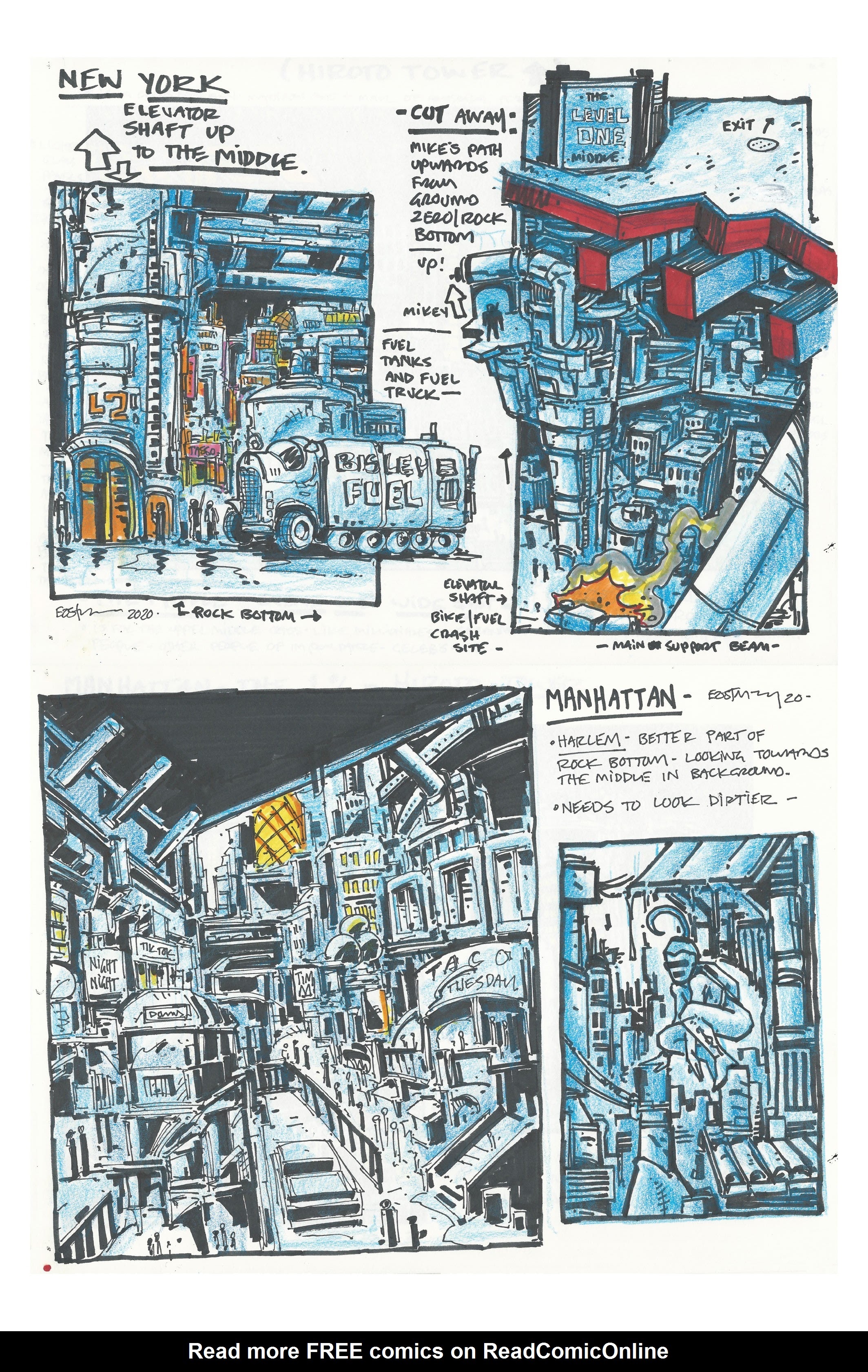 Read online Teenage Mutant Ninja Turtles: The Last Ronin Design Archive comic -  Issue # Full - 13