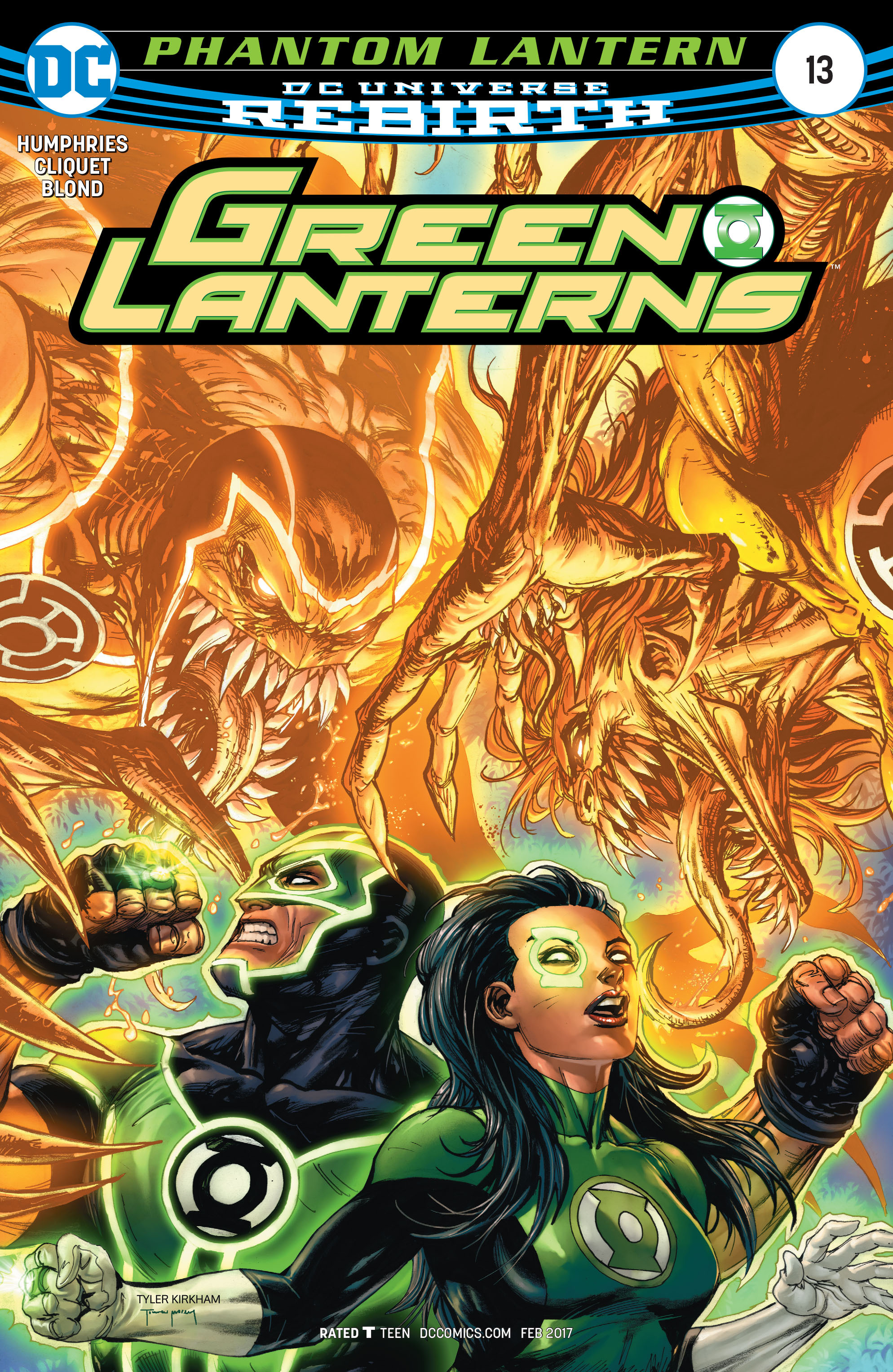 Read online Green Lanterns comic -  Issue #13 - 1