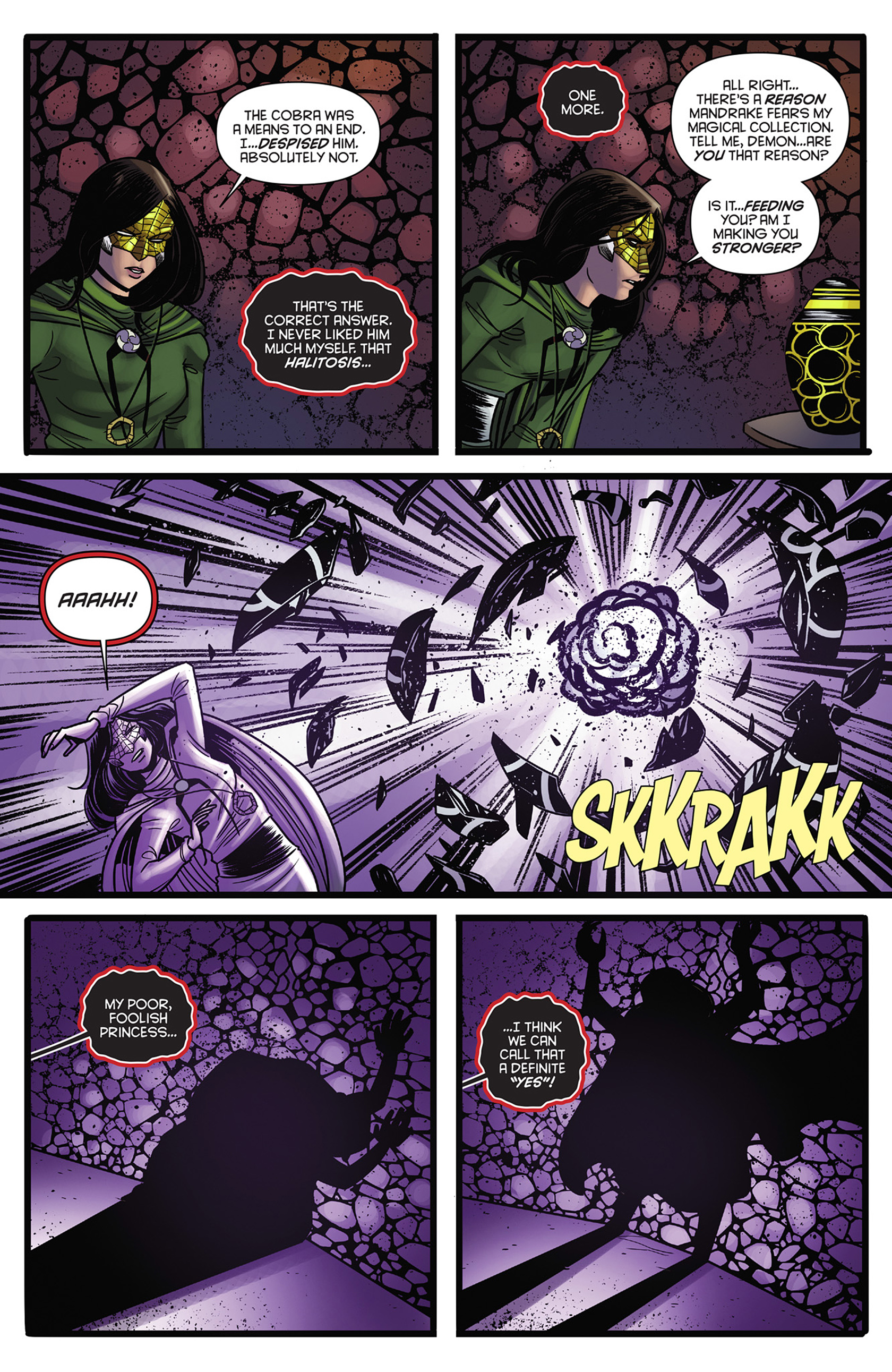 Read online King: Mandrake the Magician comic -  Issue #3 - 12