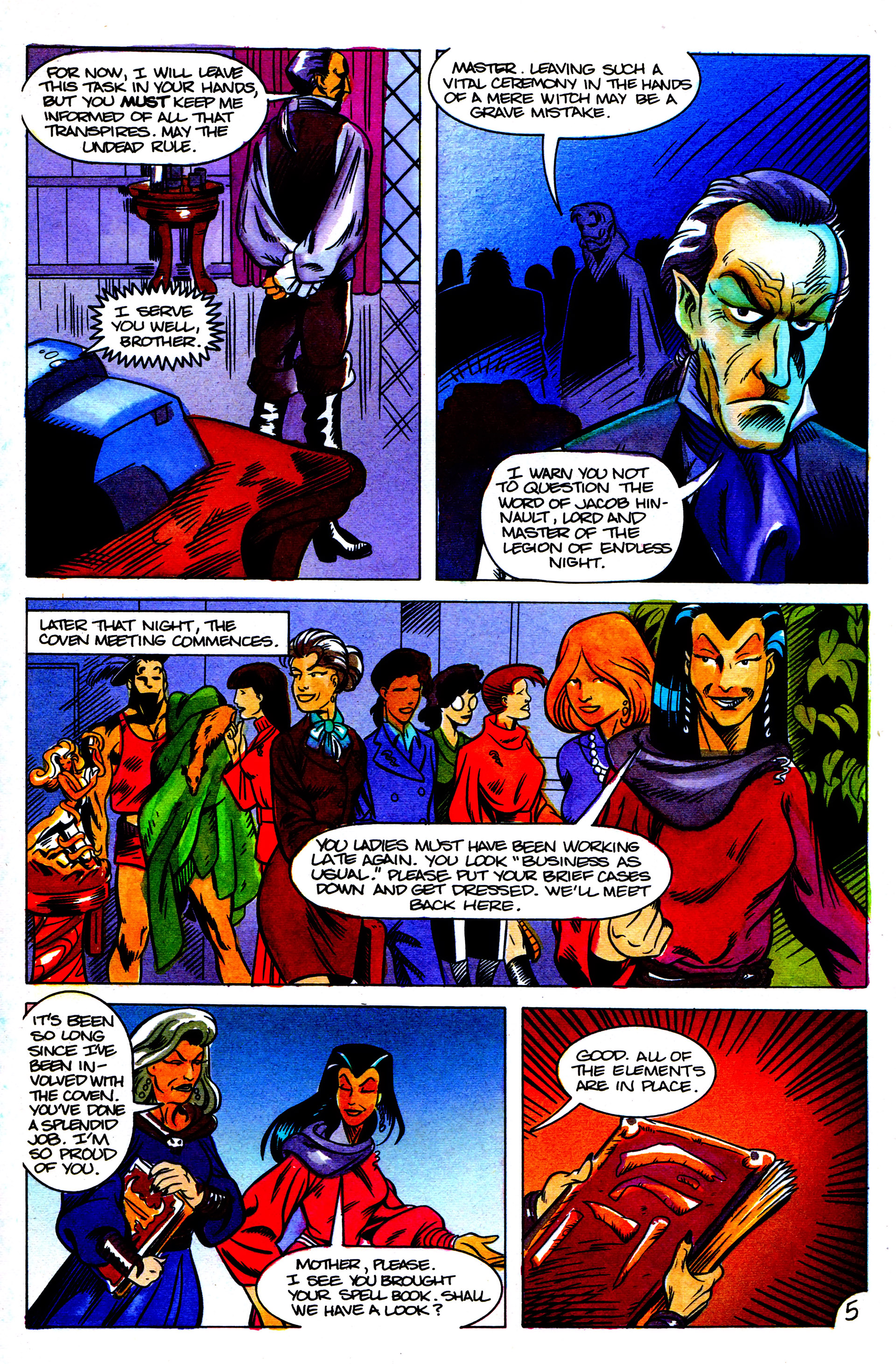 Read online Fright Night (1988) comic -  Issue #16 - 7