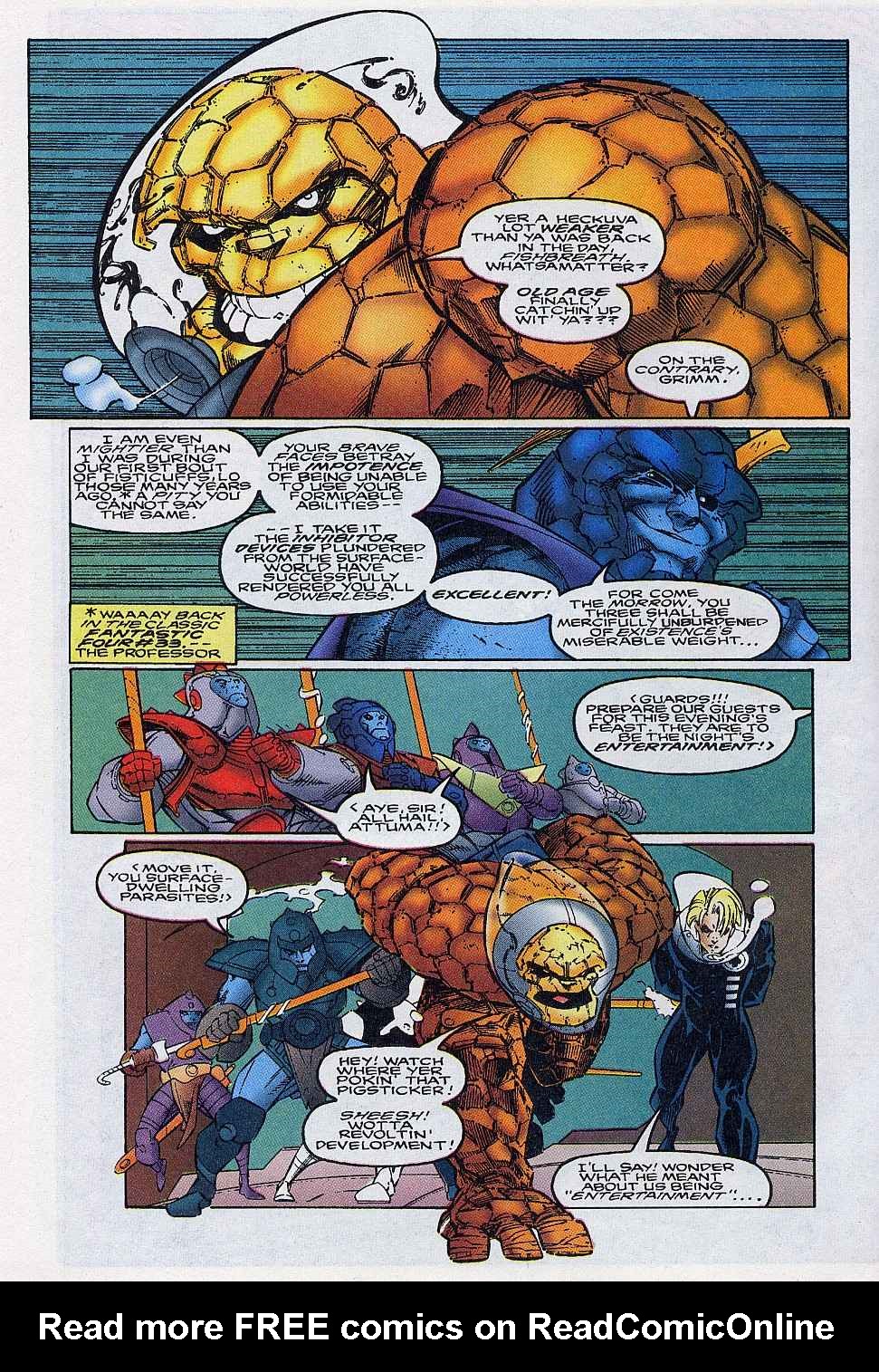 Read online Fantastic Four 2099 comic -  Issue #7 - 7