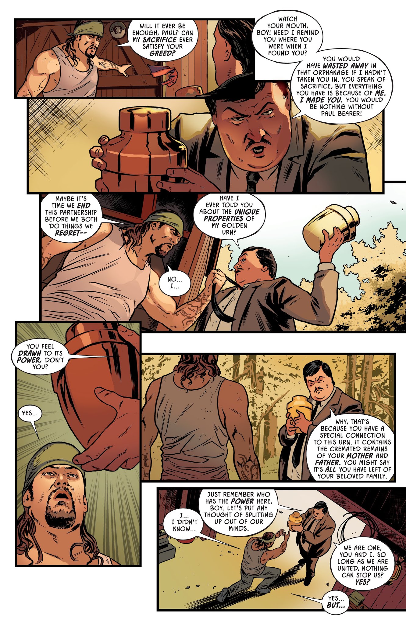 Read online WWE: Undertaker comic -  Issue # TPB - 35