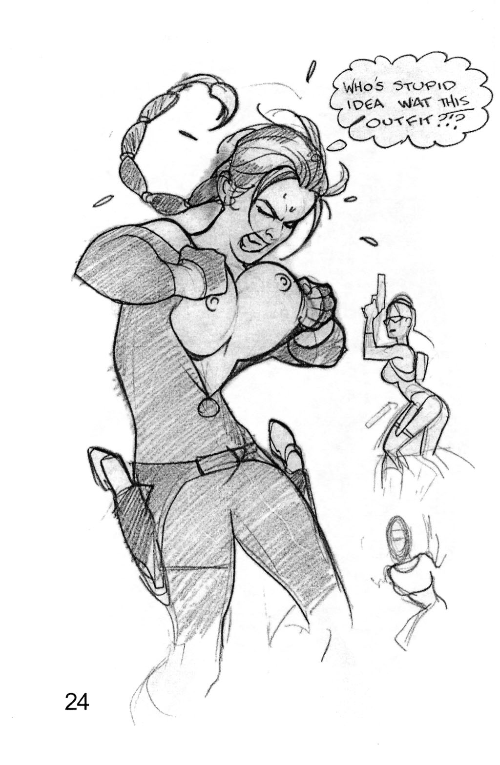 Read online Adam Hughes Convention Sketchbooks comic -  Issue # Full - 21
