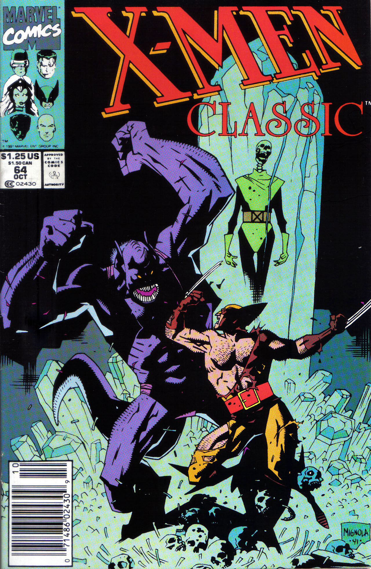 Read online X-Men Classic comic -  Issue #64 - 1