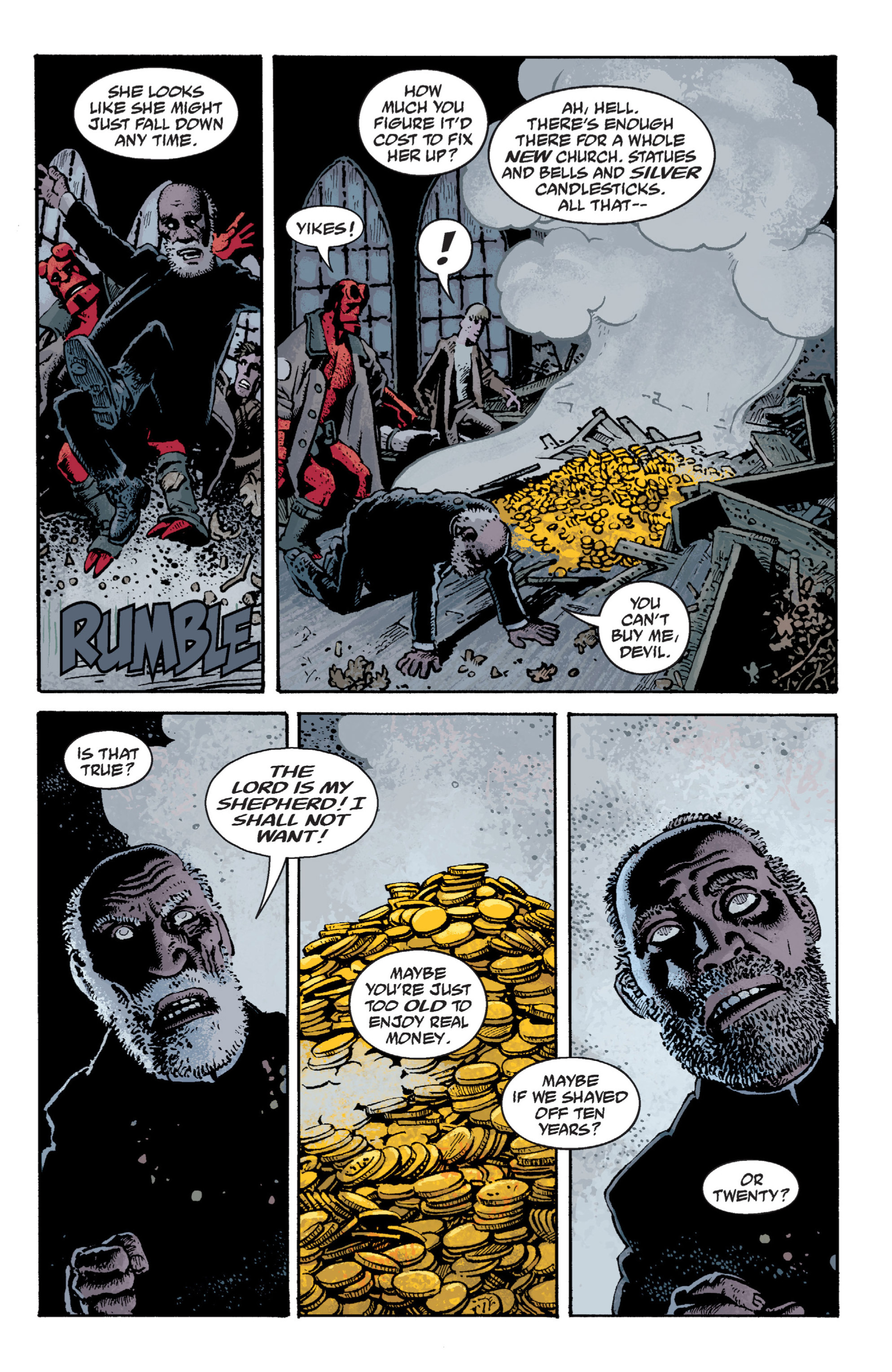Read online Hellboy comic -  Issue #10 - 63