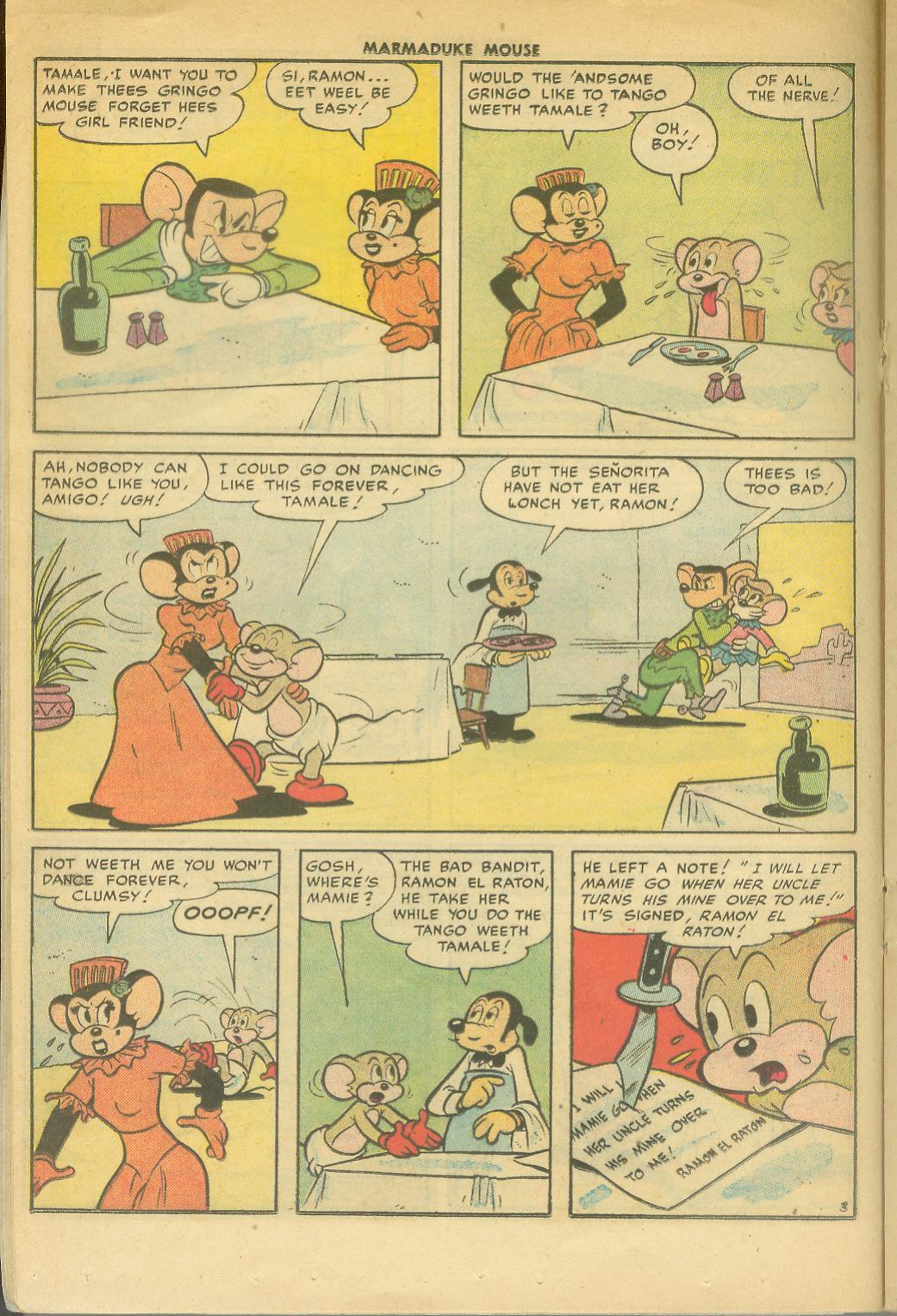 Read online Marmaduke Mouse comic -  Issue #64 - 16