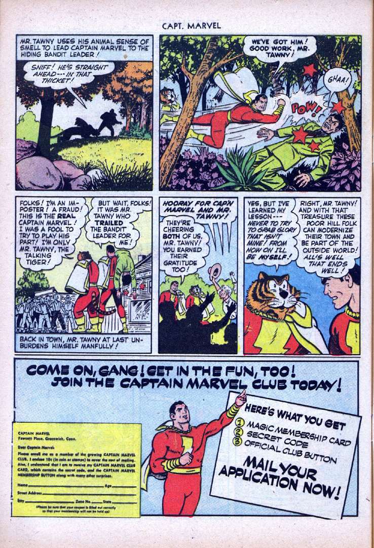 Read online Captain Marvel Adventures comic -  Issue #104 - 48