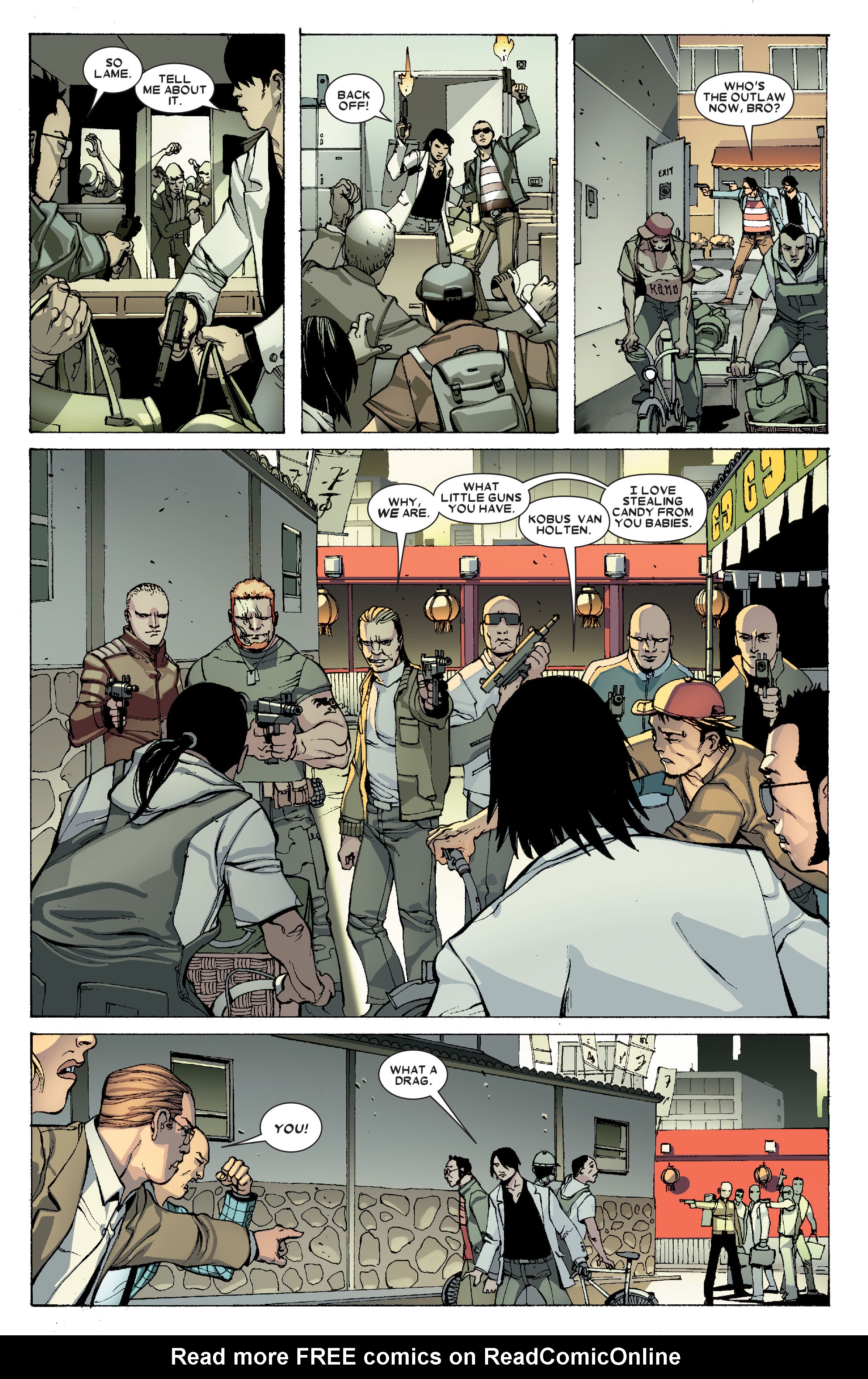 Read online Daken: Dark Wolverine comic -  Issue #6 - 21