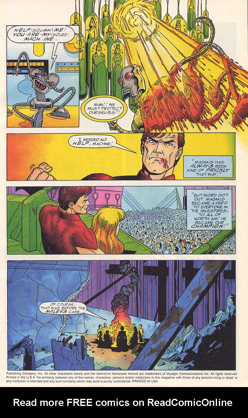 Read online Magnus Robot Fighter (1991) comic -  Issue #26 - 4