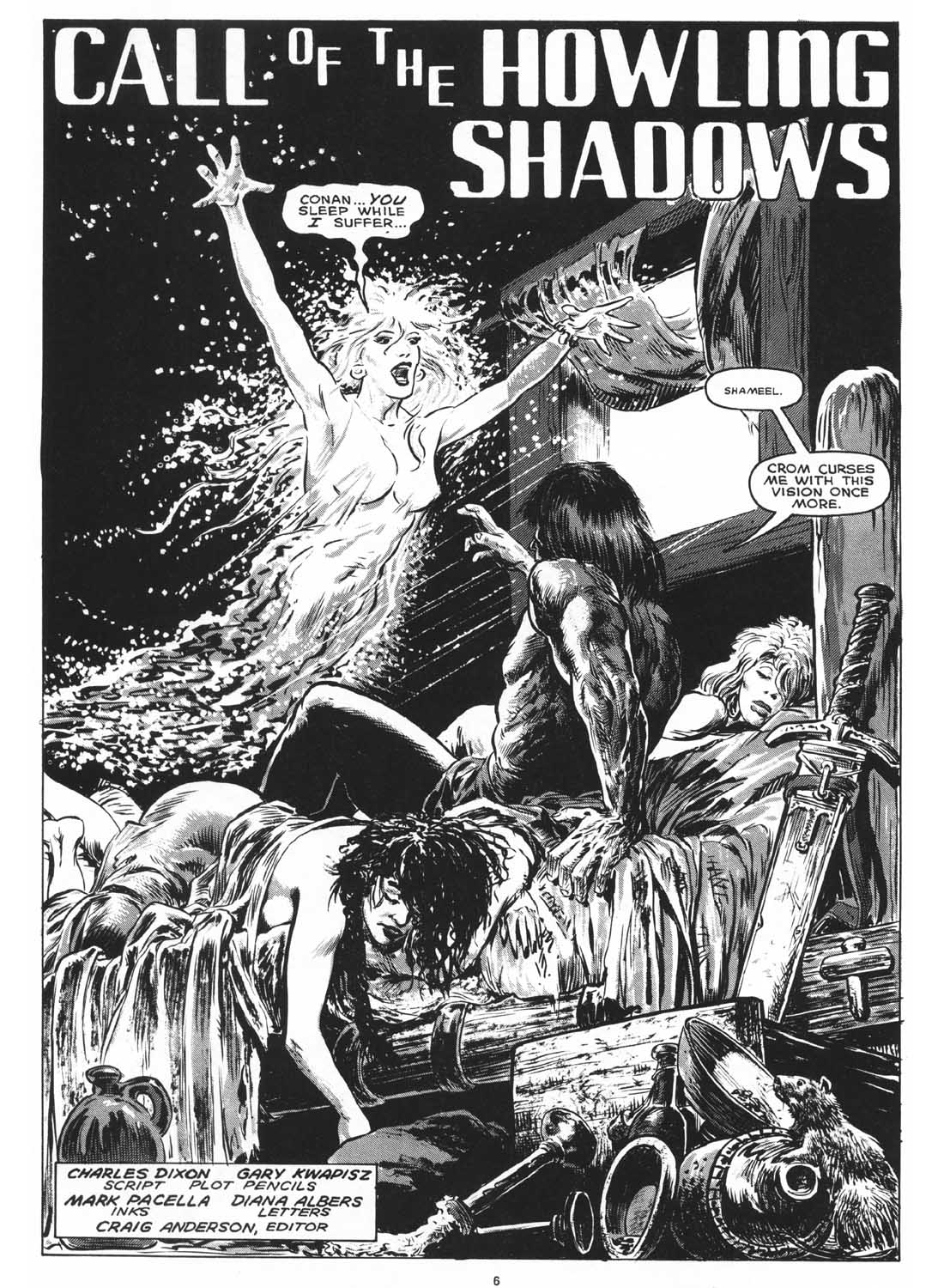 Read online The Savage Sword Of Conan comic -  Issue #161 - 8