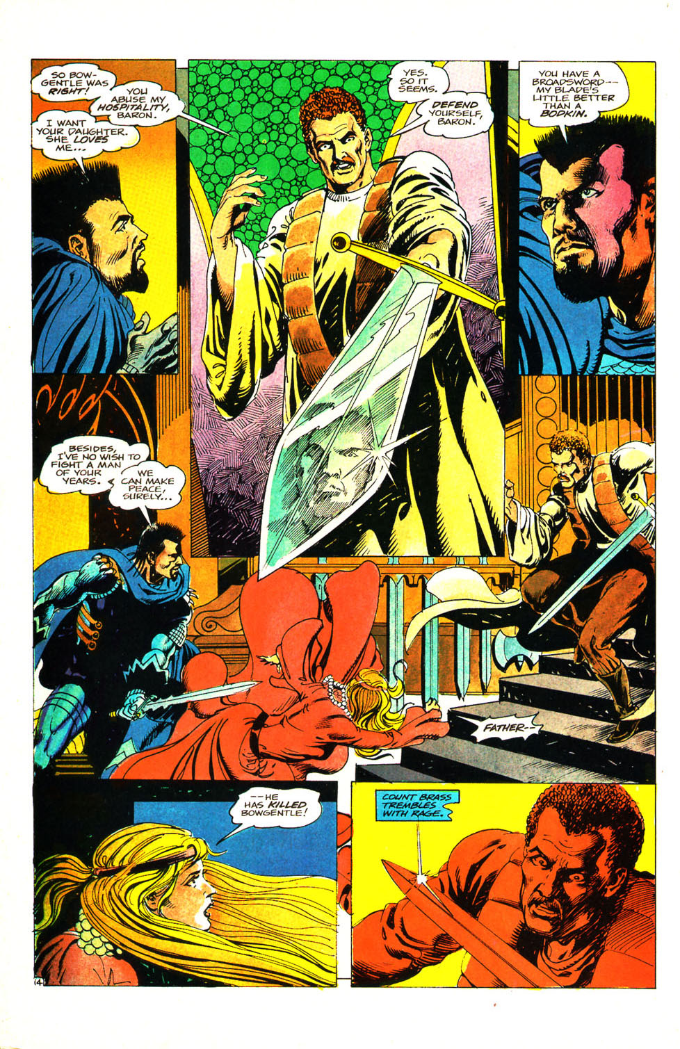 Read online Hawkmoon: The Jewel in the Skull comic -  Issue #1 - 16