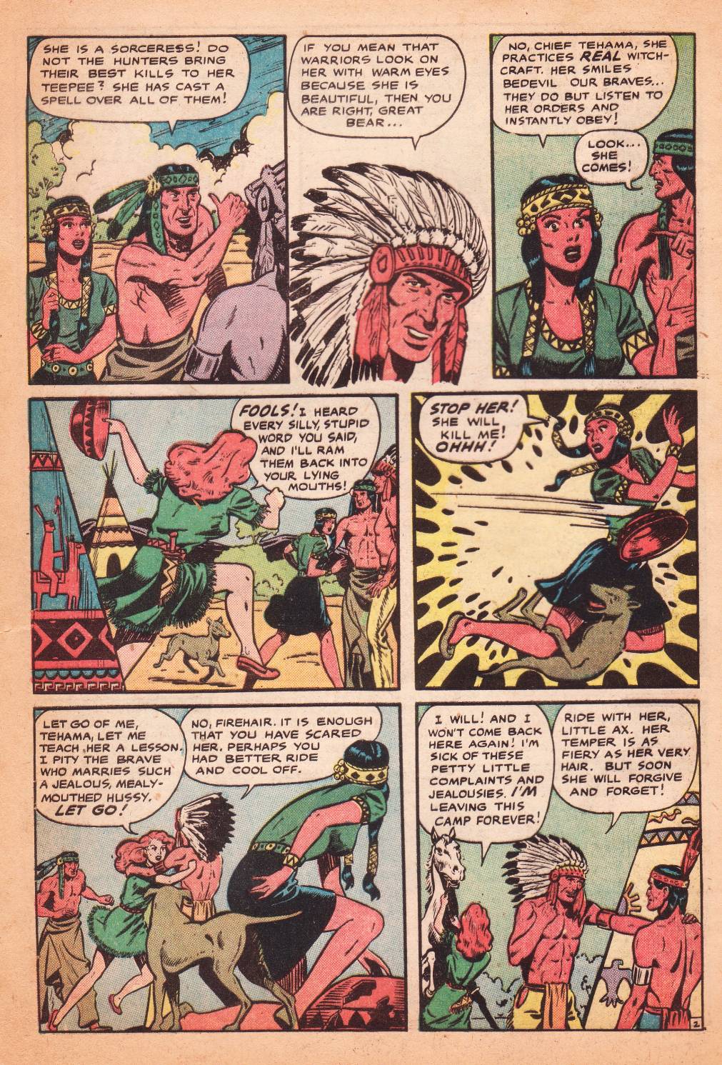 Read online Pioneer West Romances comic -  Issue #5 - 4