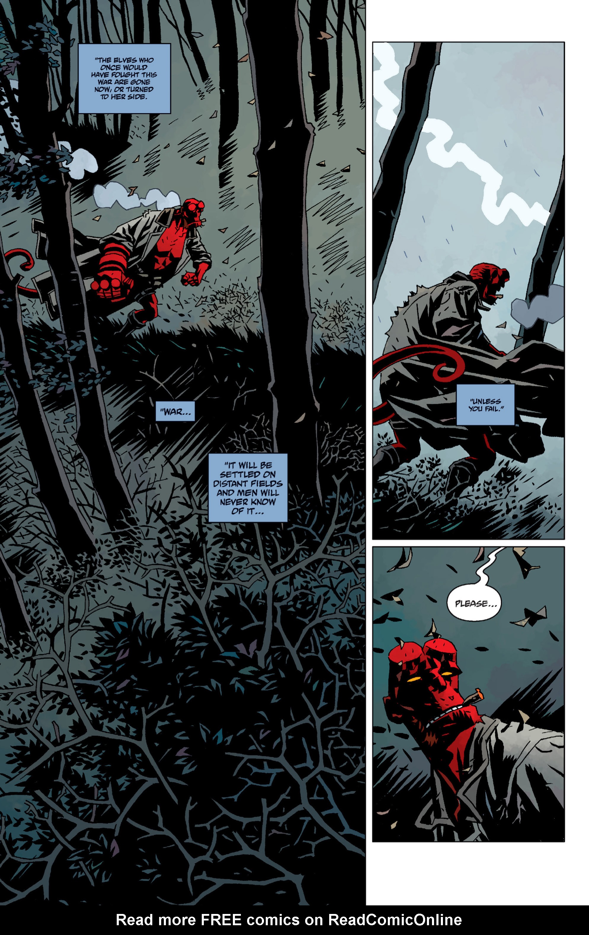 Read online Hellboy comic -  Issue #12 - 69