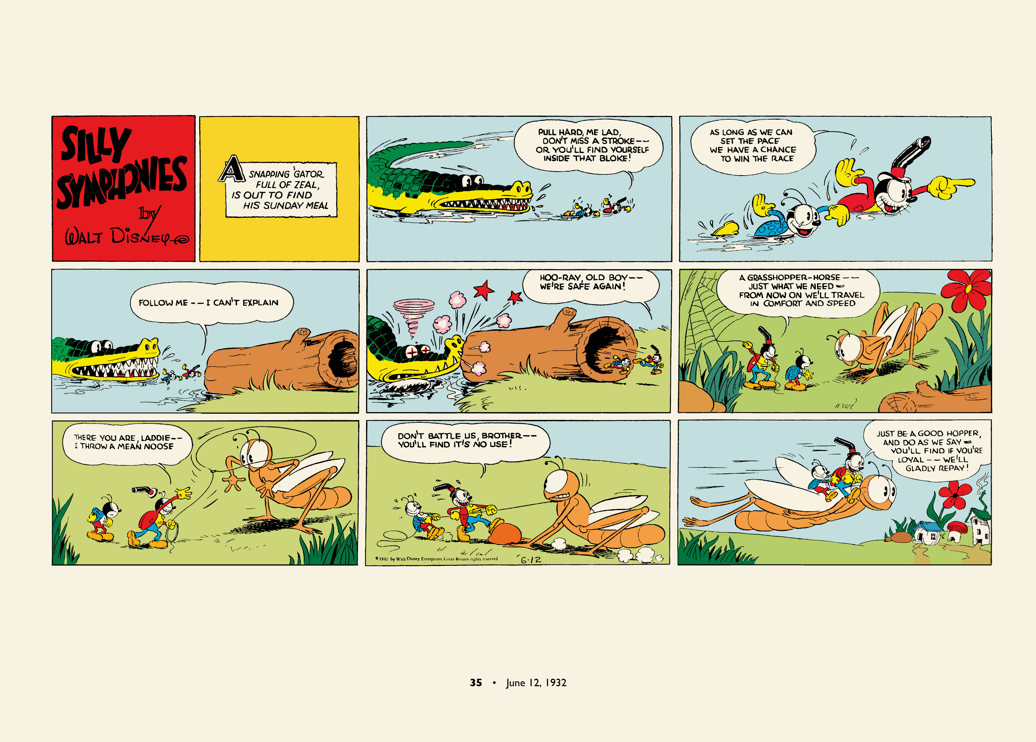 Read online Walt Disney's Silly Symphonies 1932-1935: Starring Bucky Bug and Donald Duck comic -  Issue # TPB (Part 1) - 35