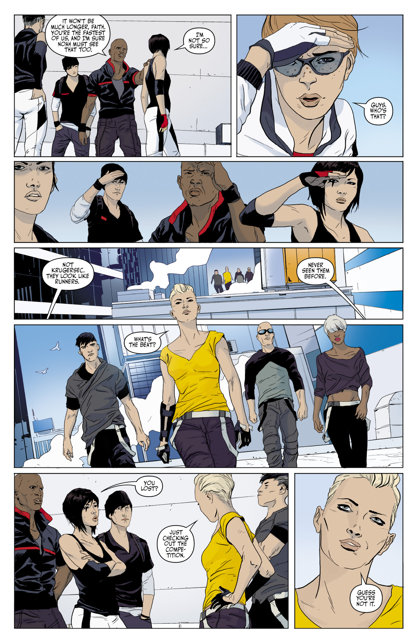 Read online Mirror's Edge: Exordium comic -  Issue #1 - 20