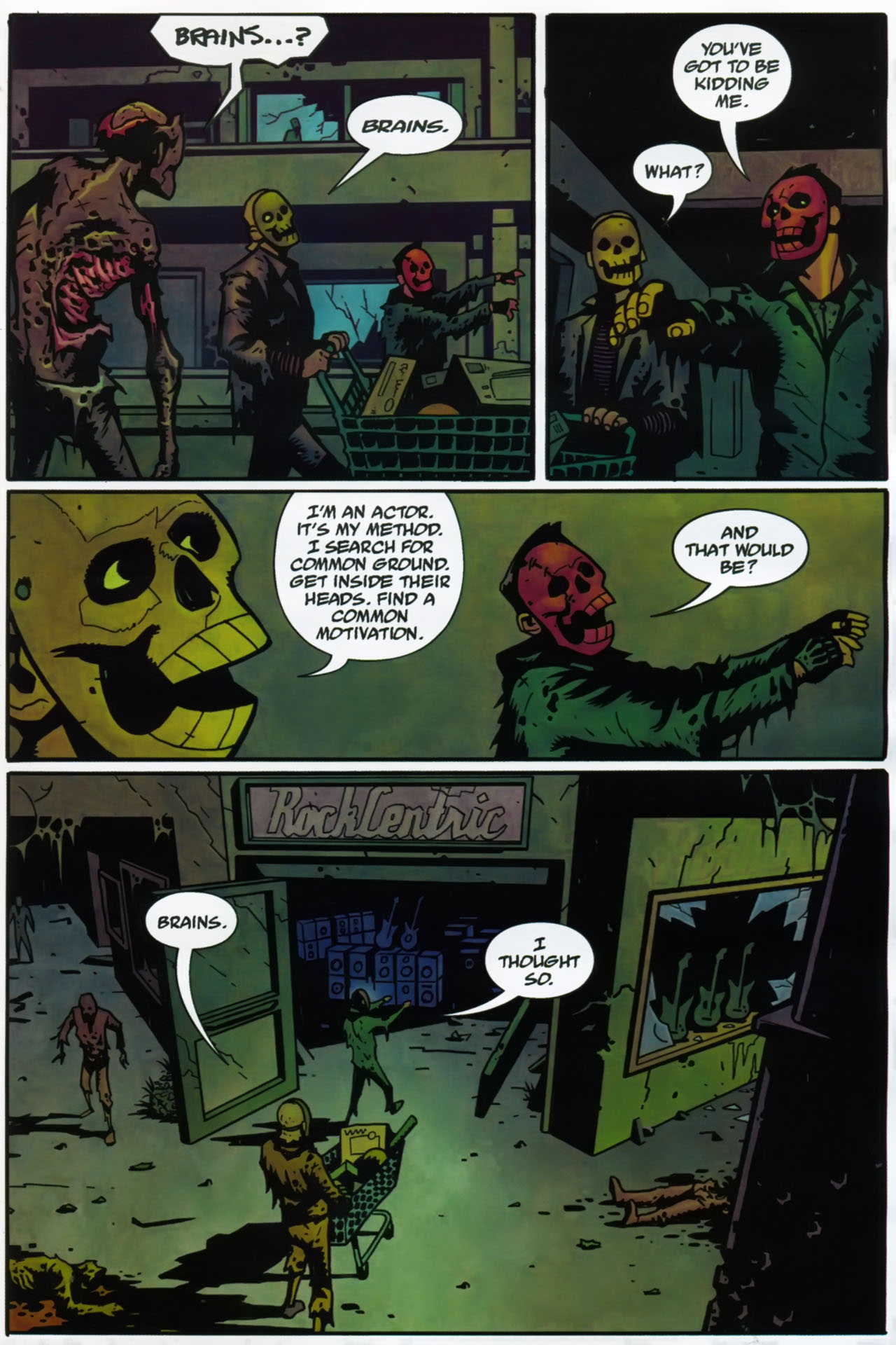 Read online Living With The Dead comic -  Issue #1 - 19