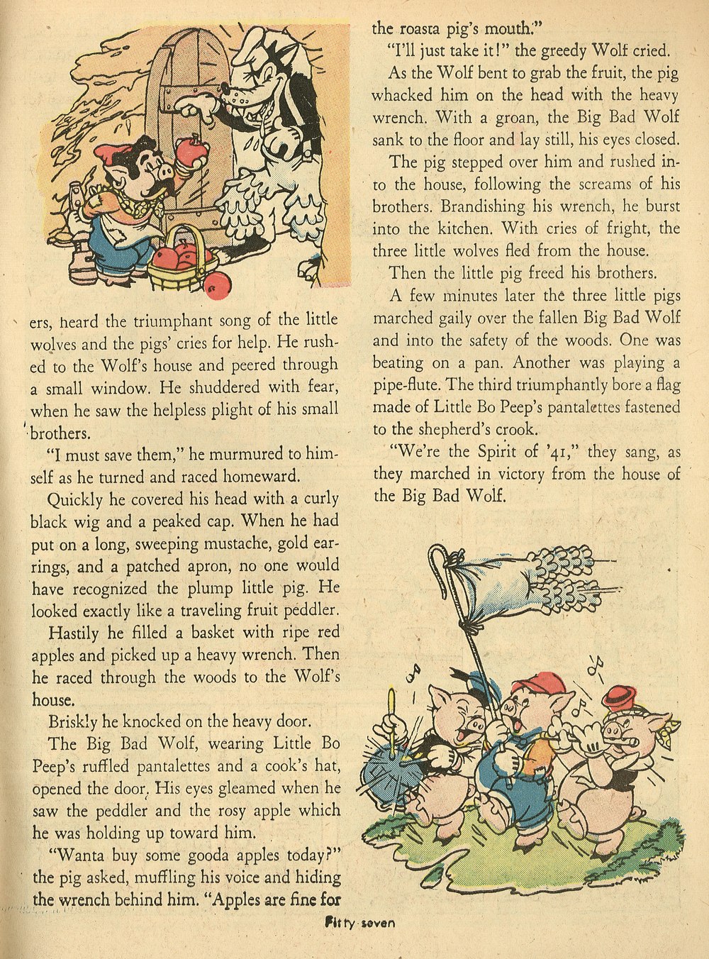 Read online Walt Disney's Comics and Stories comic -  Issue #15 - 59